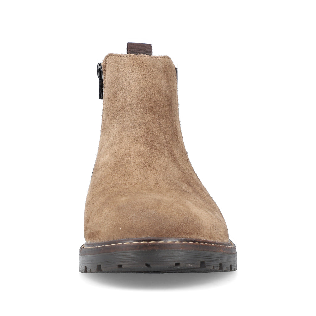 Beige Zip Boots for Men | Rieker 32051-64