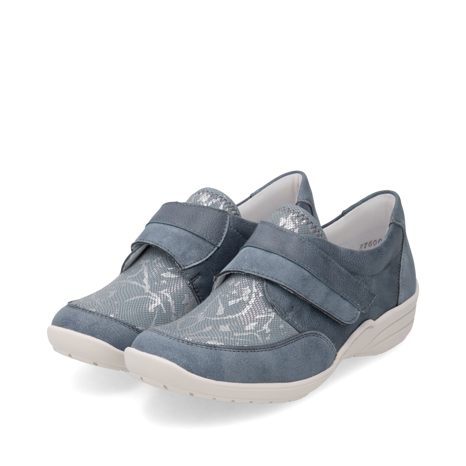 Blue Hook & Loop Shoes for Women | Remonte R7600-14