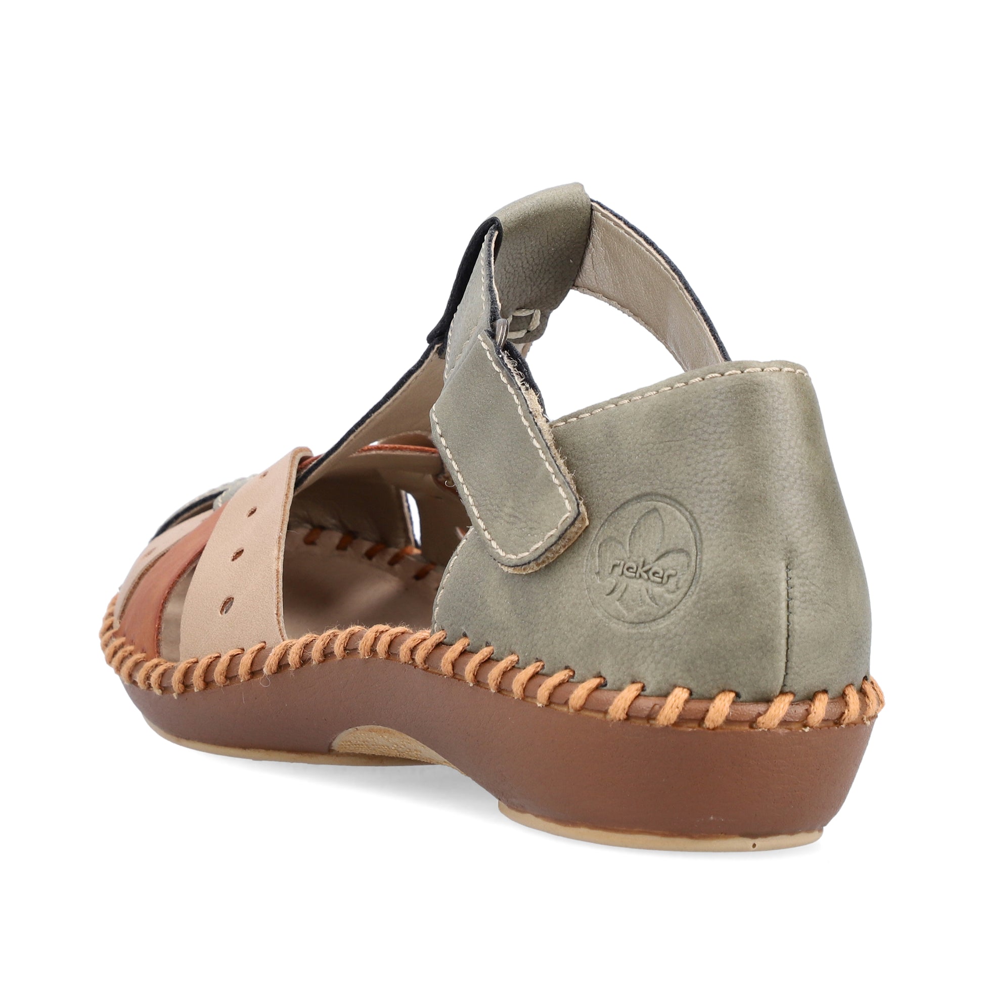Green Hook & Loop Shoes for Women | Rieker M1655-54