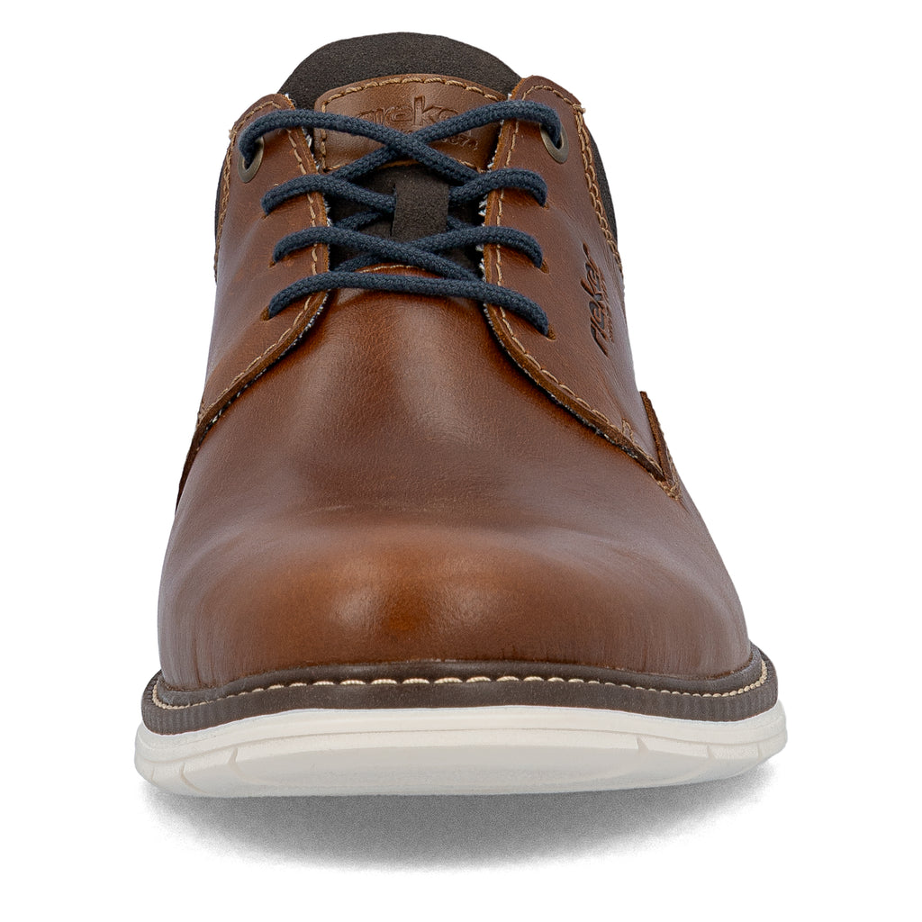Brown Elasticated Shoes for Men | Rieker 14405-24