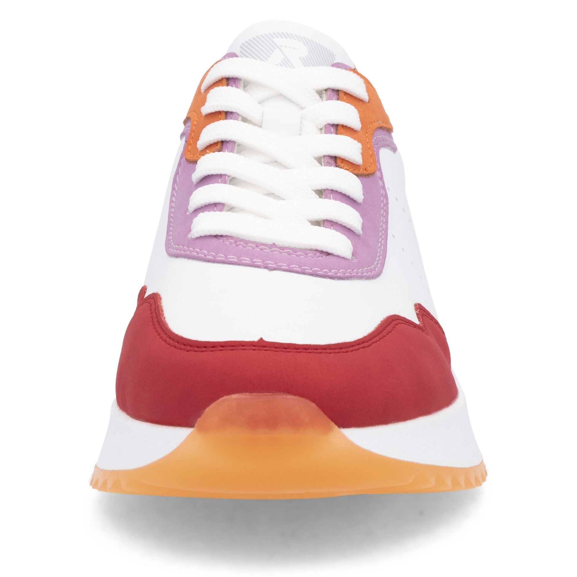 White Elasticated Shoes for Women | Rieker W1308-80