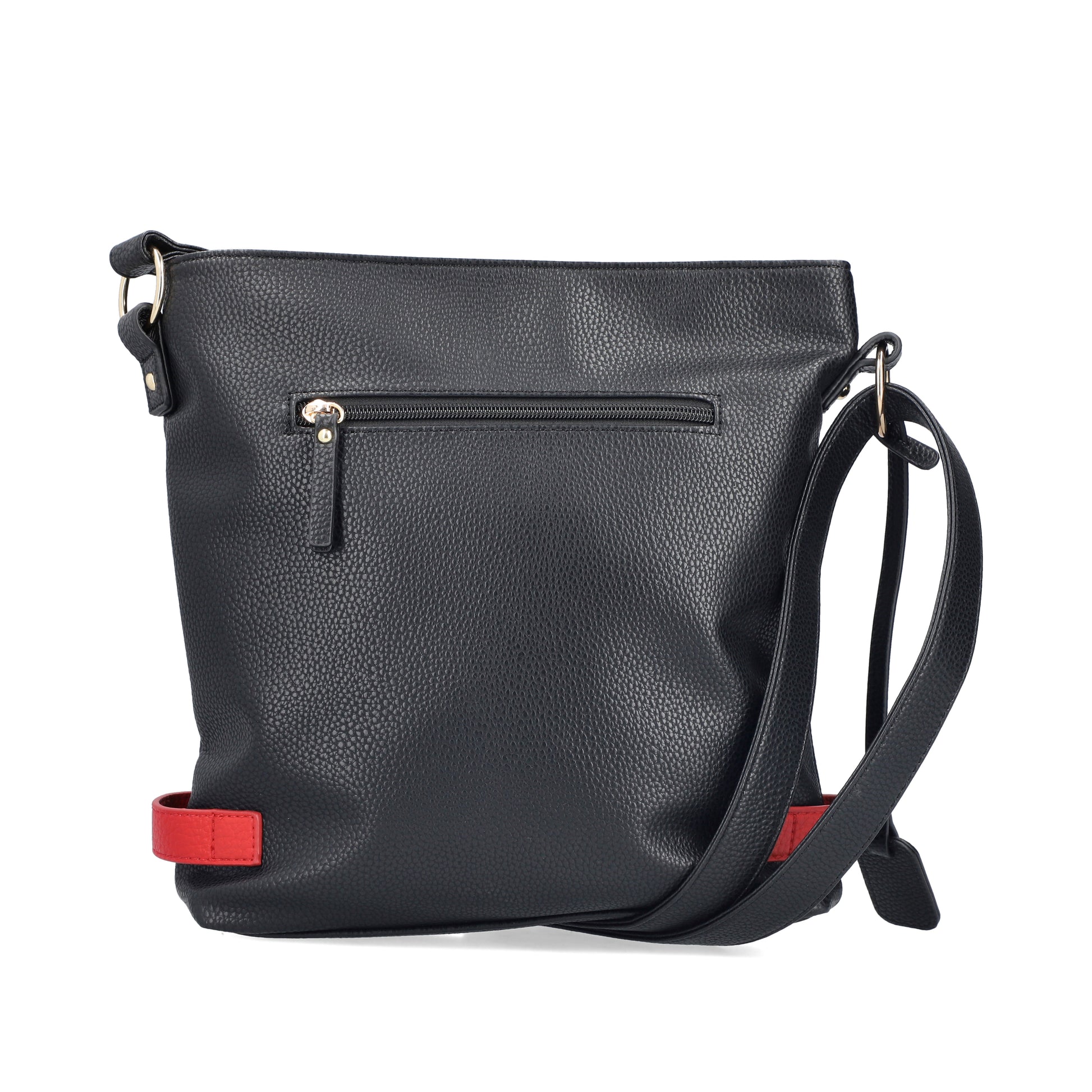 Black Zip Bags for Women | Rieker H1517-01