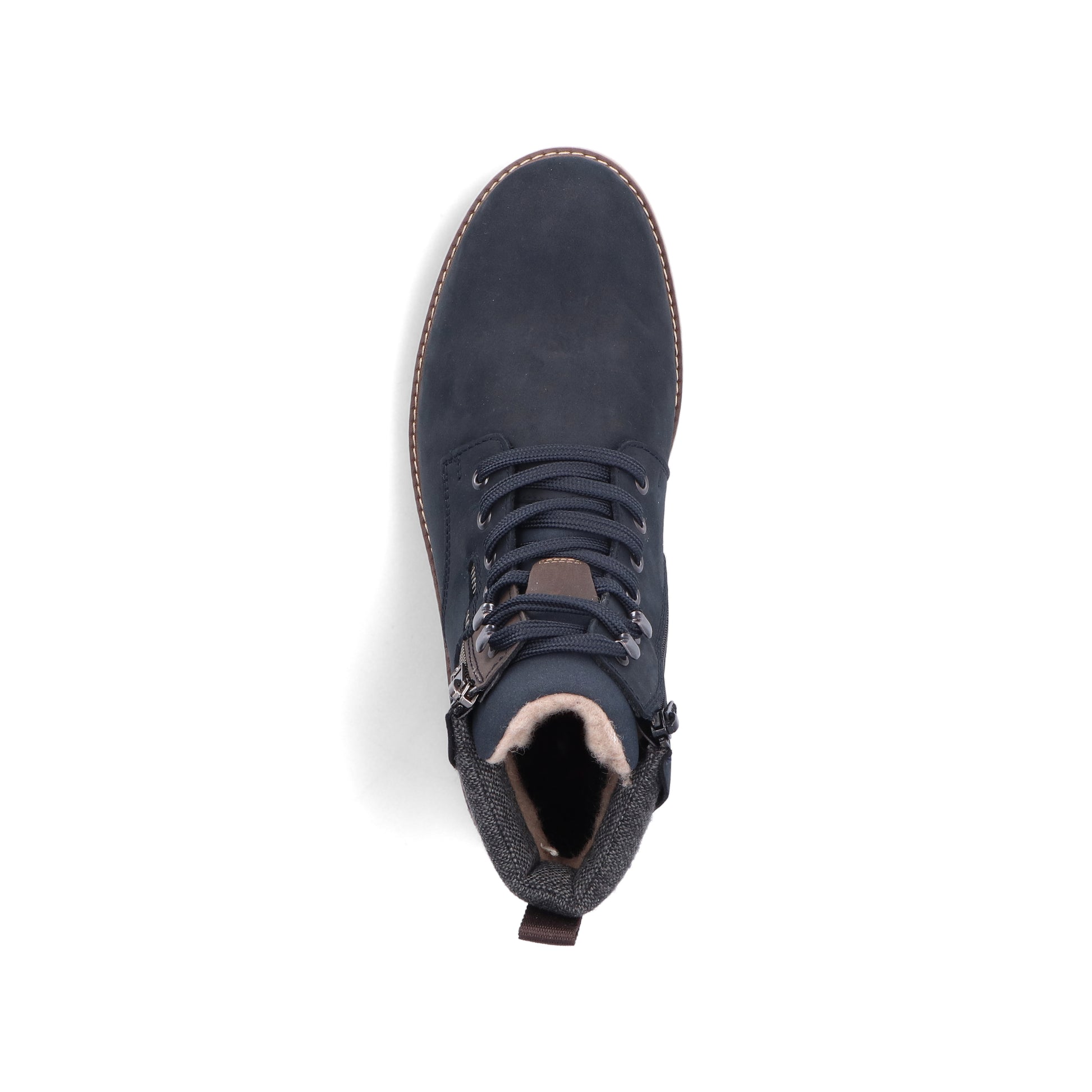 Blue Zip Boots for Men | Rieker F3610-14