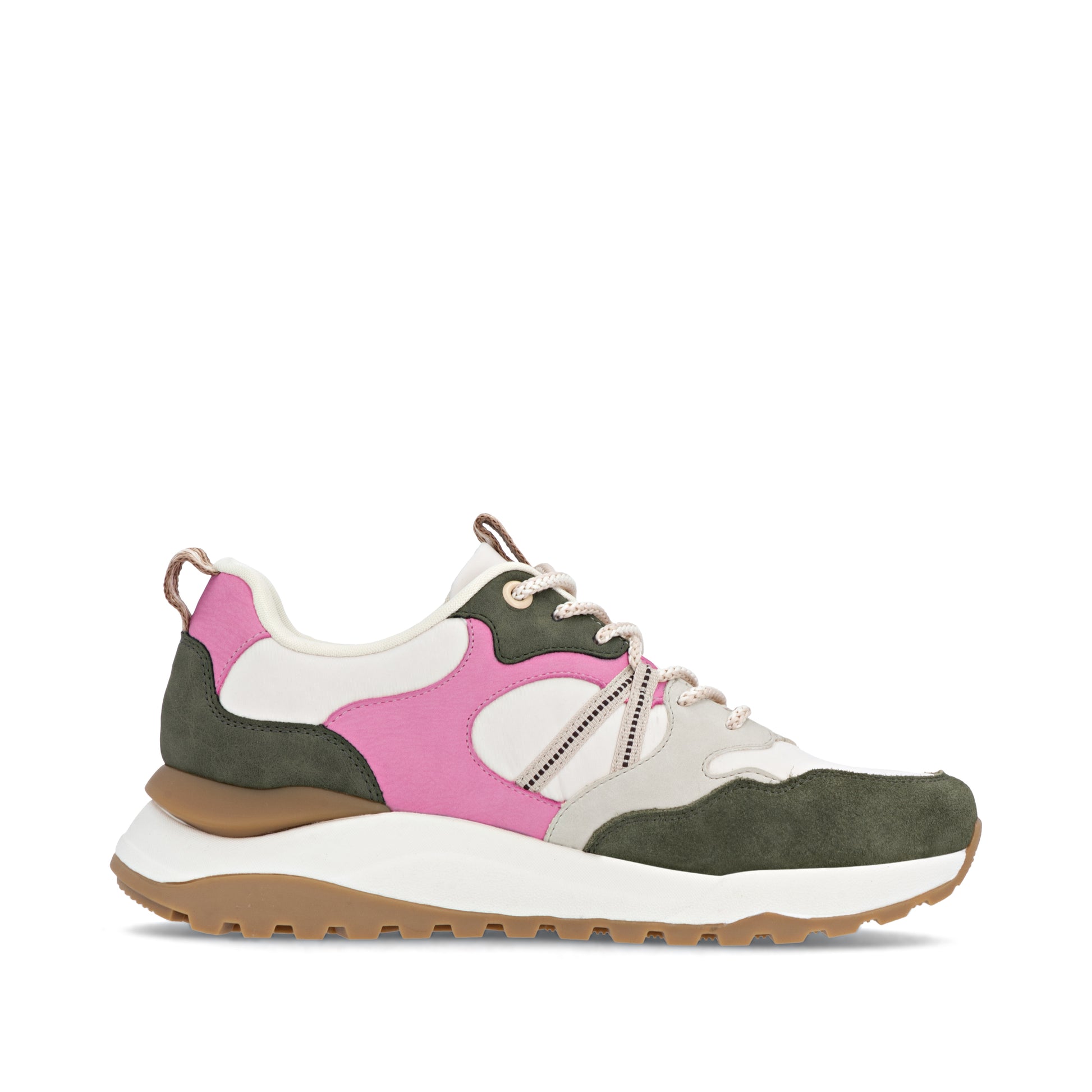 White Elasticated Shoes for Women | Rieker W2501-83