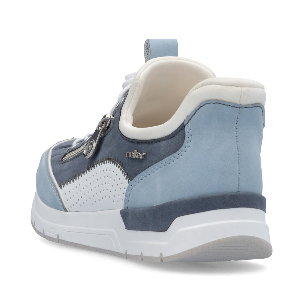 Blue Elasticated Shoes for Women | Rieker 58962-10