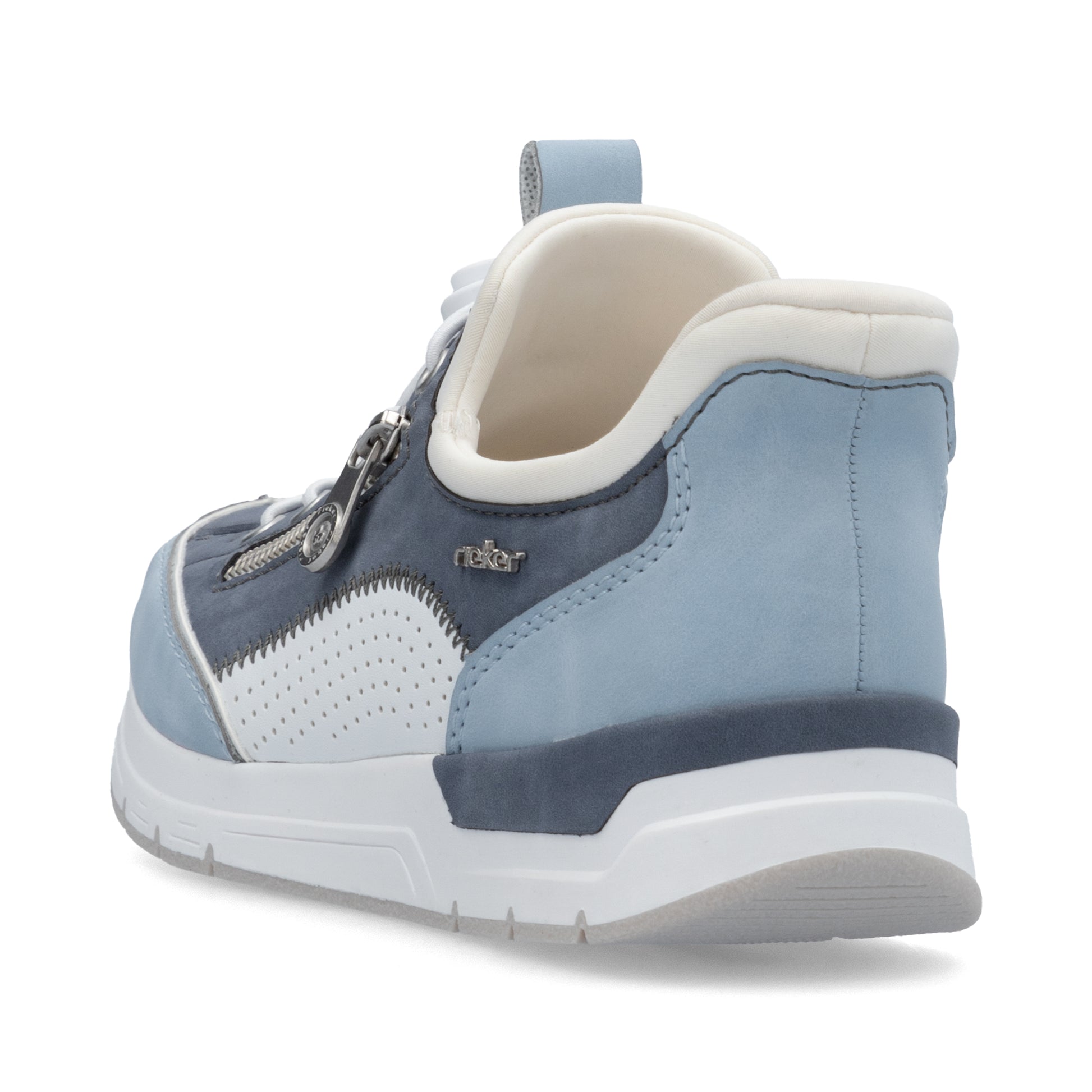 Blue Elasticated Shoes for Women | Rieker 58962-10