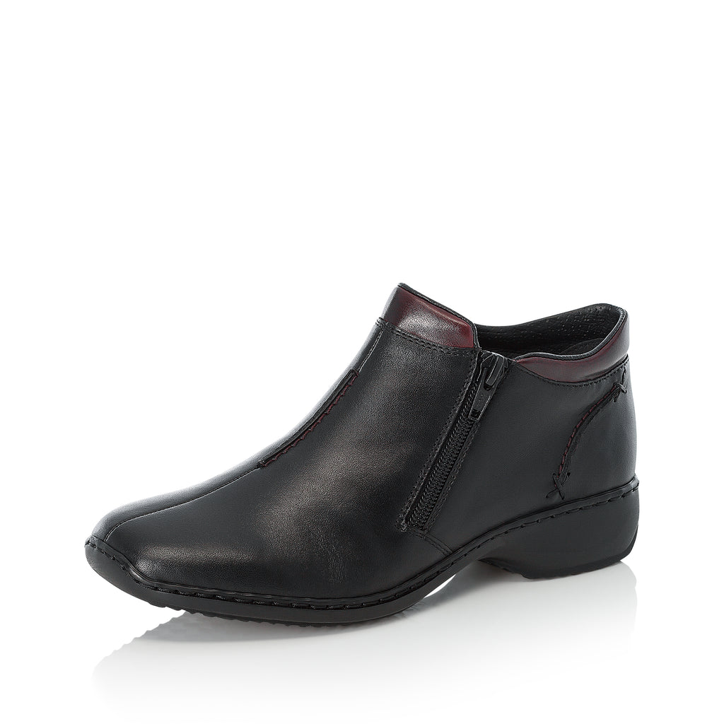 Black Zip Boots for Women | Rieker L3882-00
