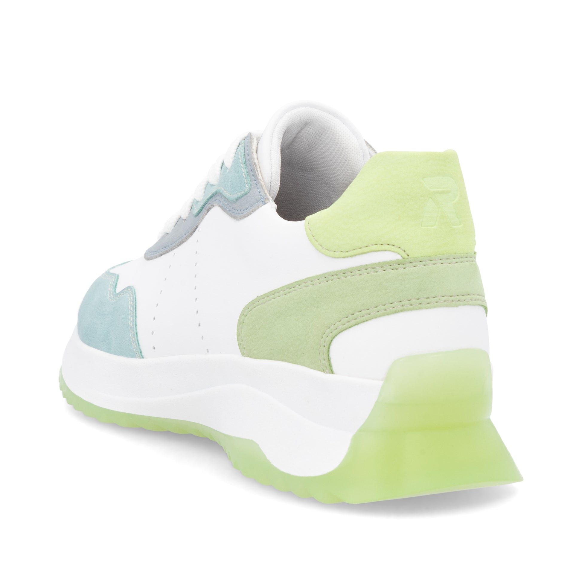 White Elasticated Shoes for Women | Rieker W1308-81