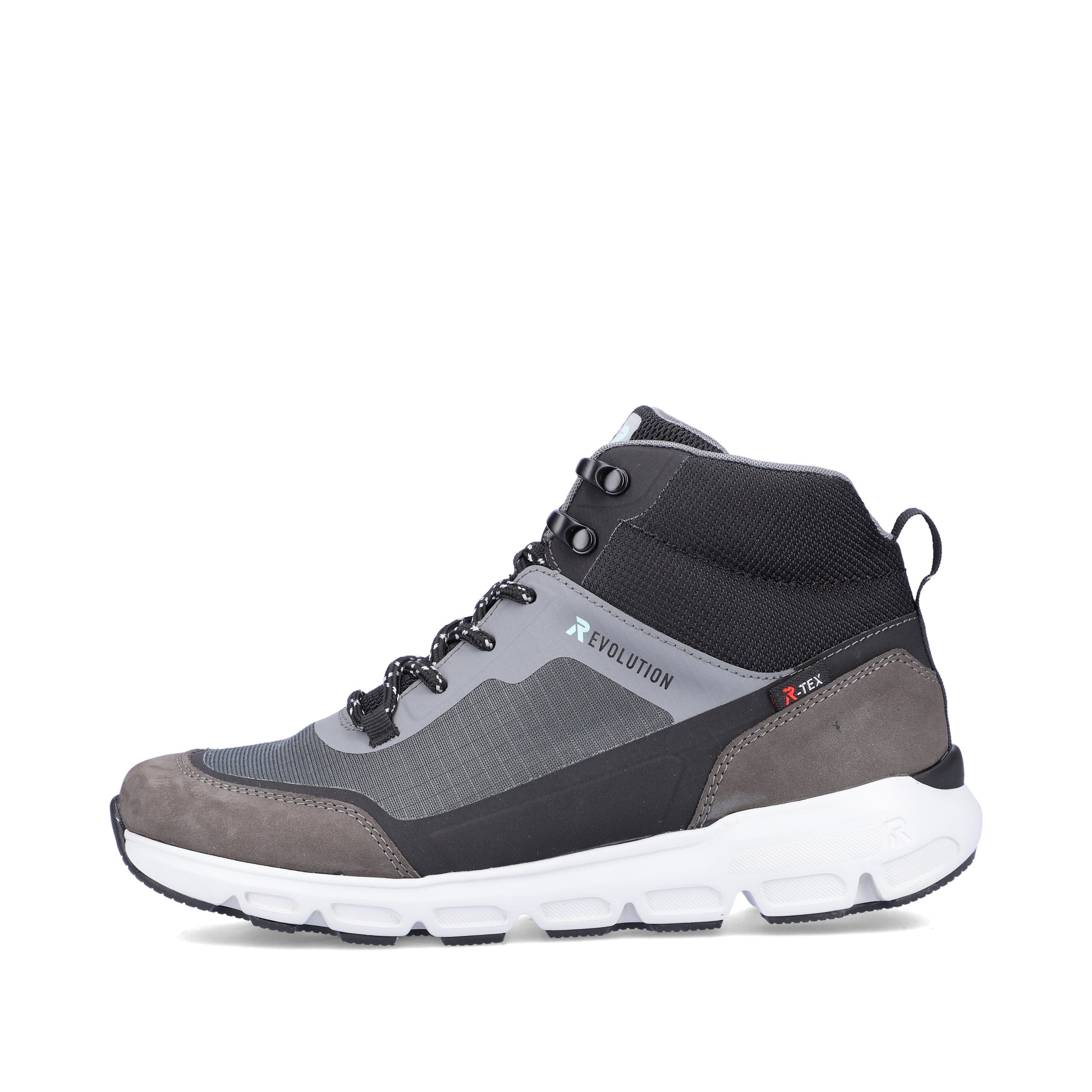 Grey Zip Boots for Women | Rieker Sport 40460-45