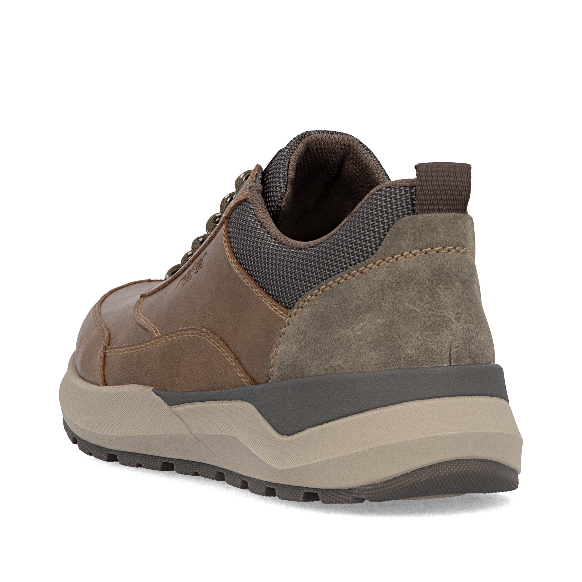 Brown Zip Shoes for Men | Rieker 06000-22