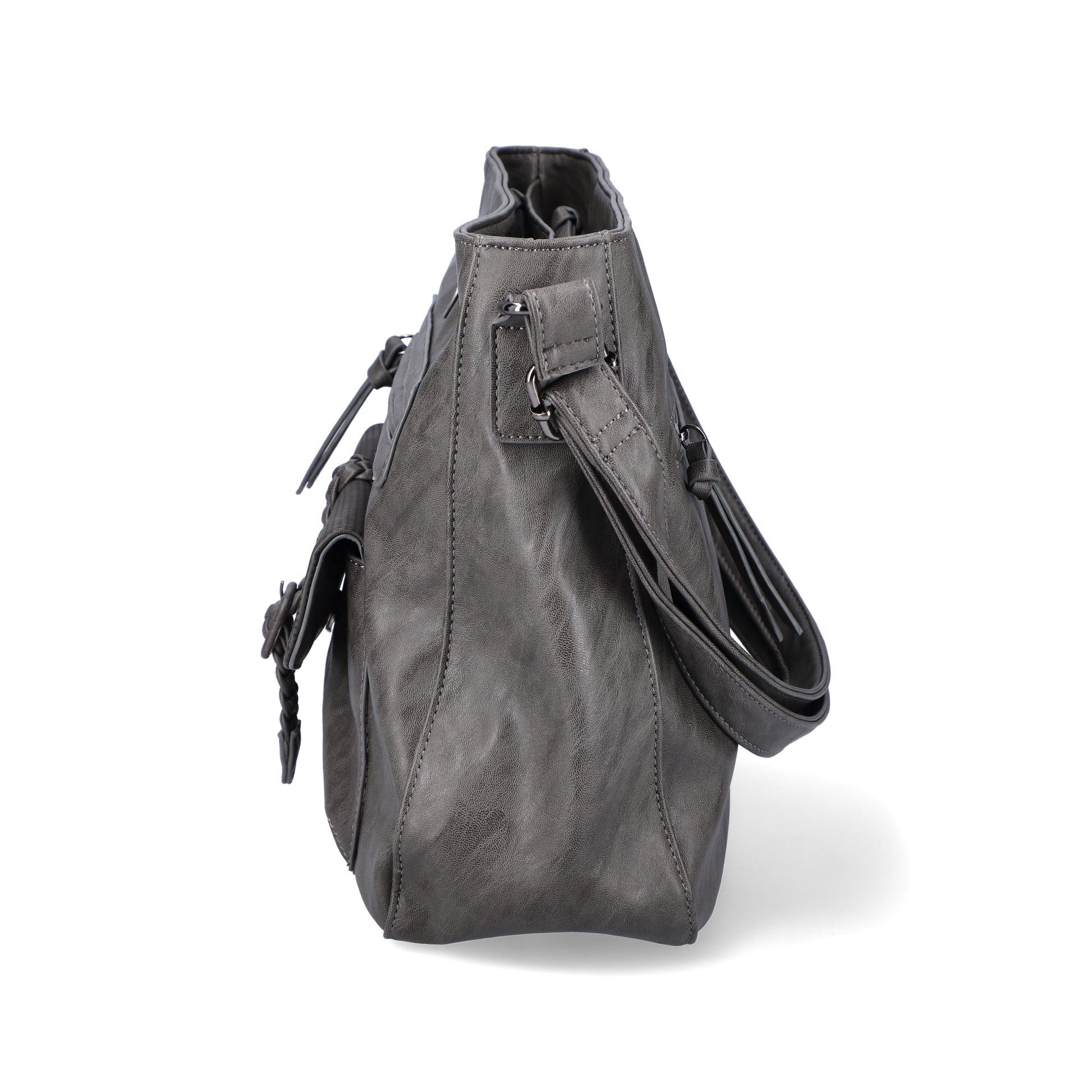 Grey Zip Bags for Women | Rieker H1340-42