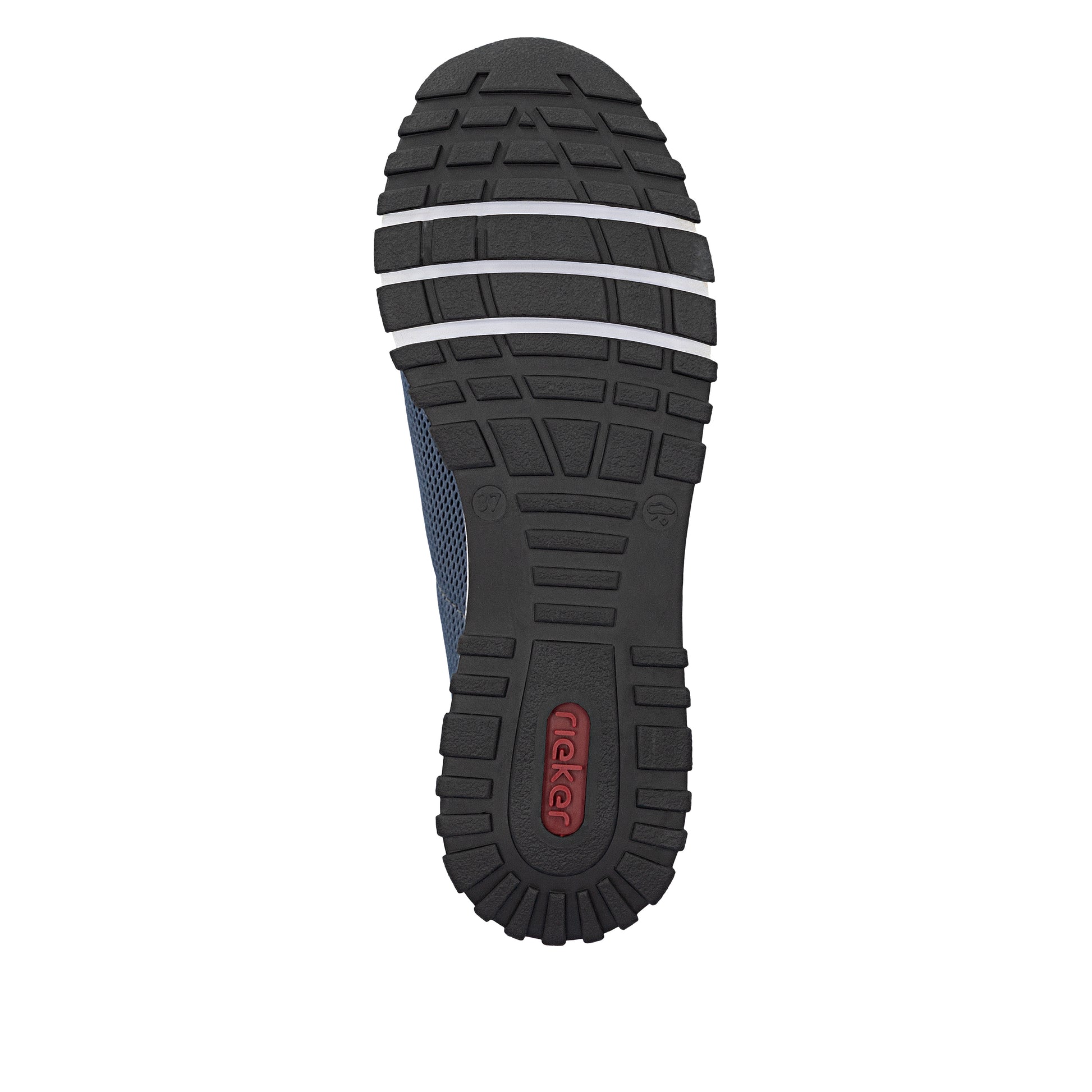 Blue Elasticated Shoes for Women | Rieker N7455-14