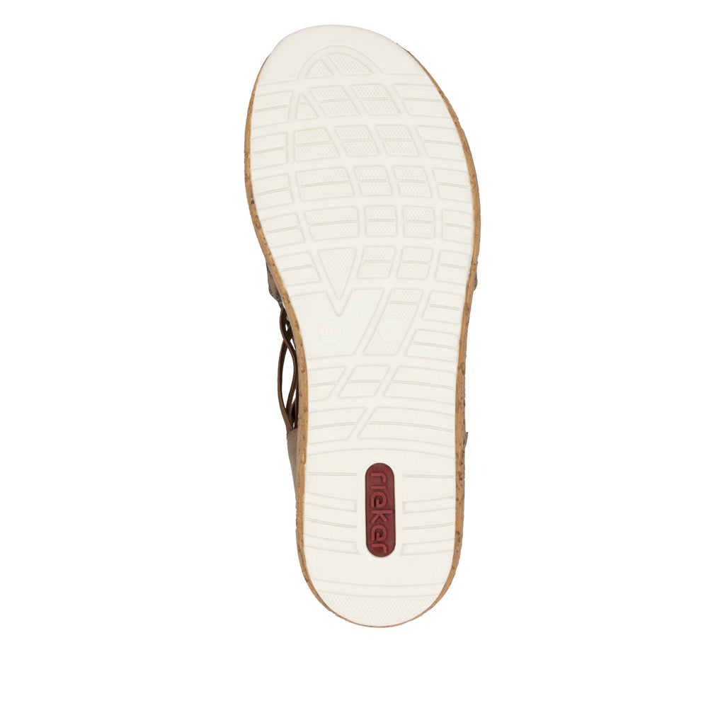 Multi Elasticated Sandals for Women | Rieker 62741-90