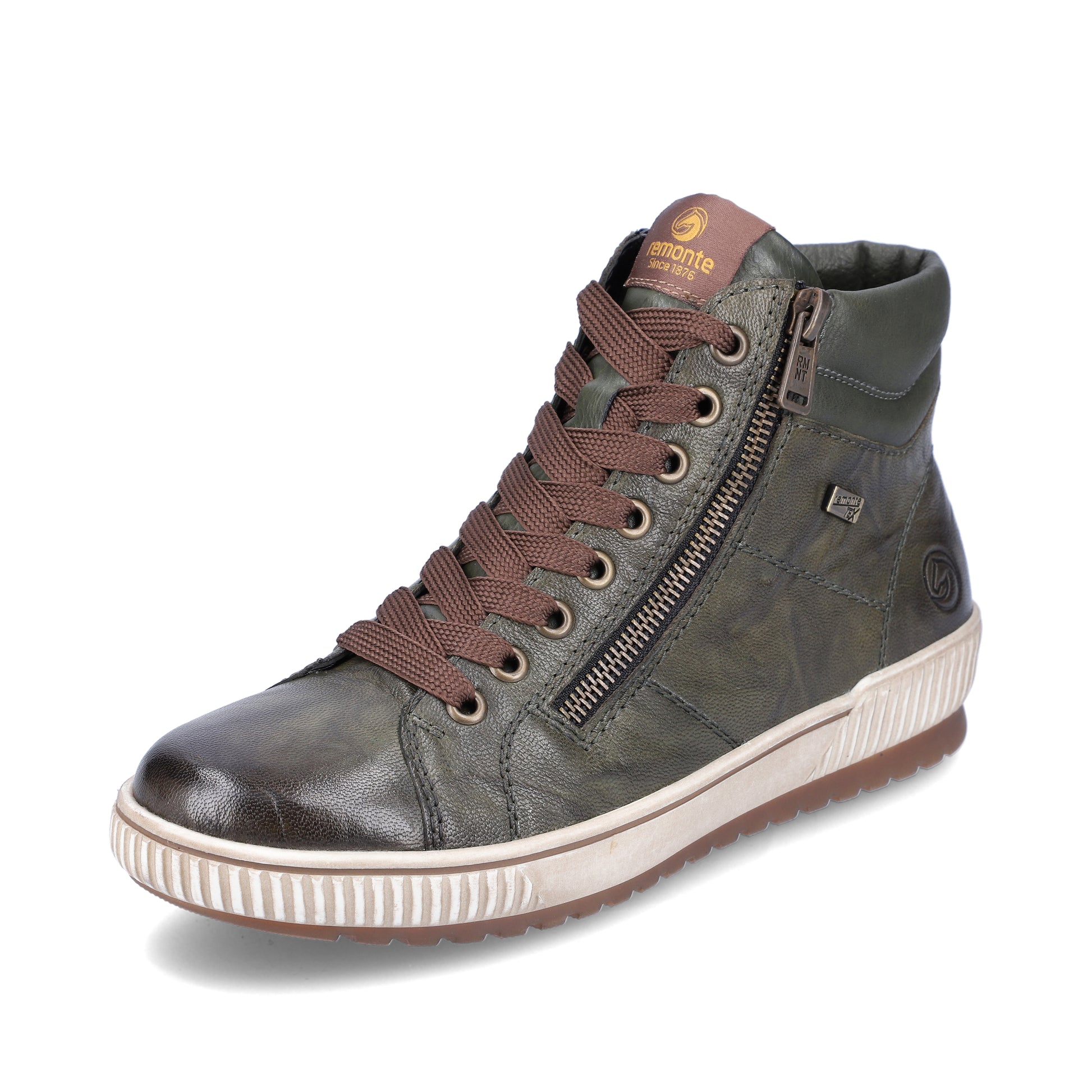 Green Zip Boots for Women | Remonte D0772-52