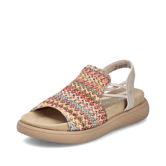 Rieker Woman's Sandals - Multi-Coloured | V1541-90