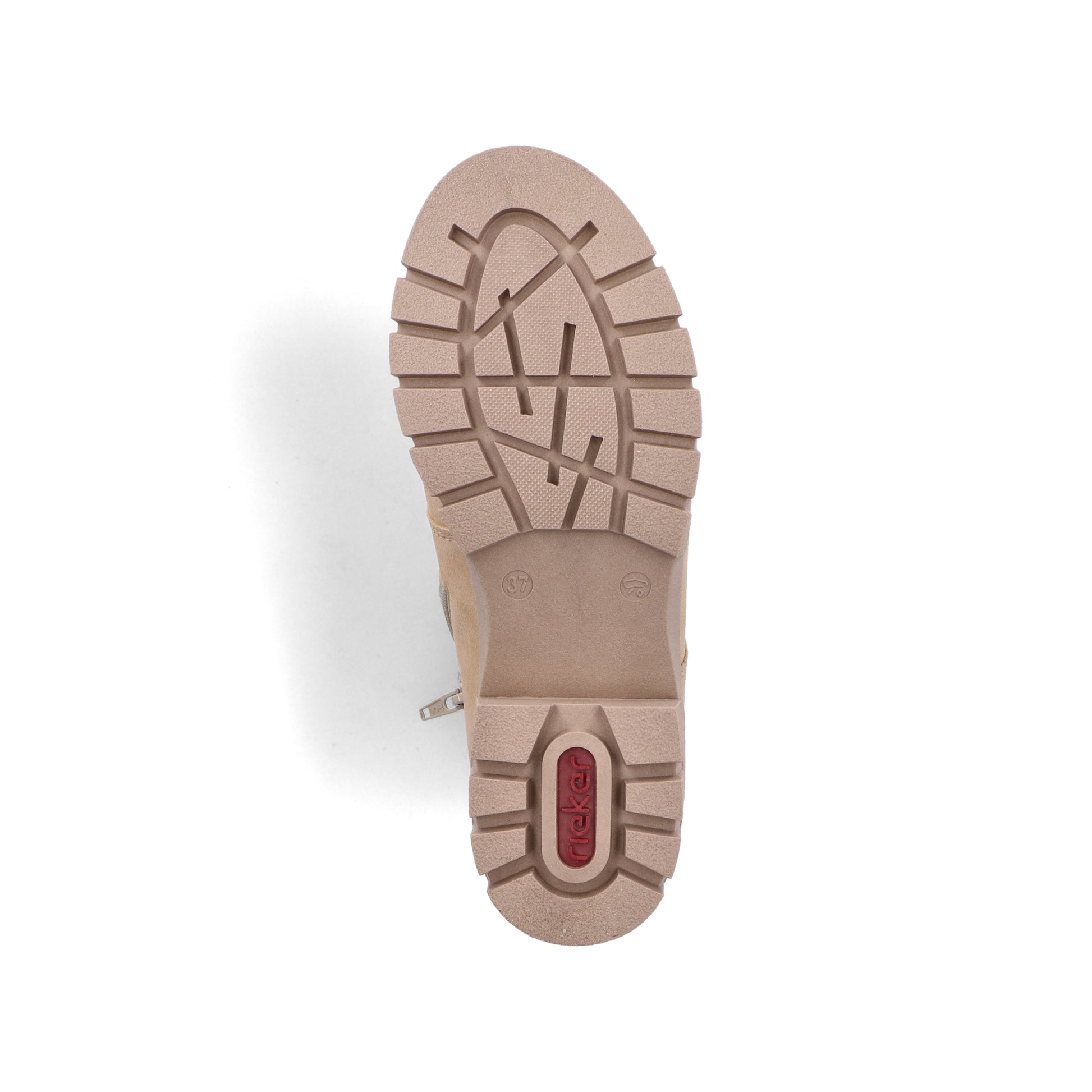 Beige Zip Boots for Women | Rieker 74532-60