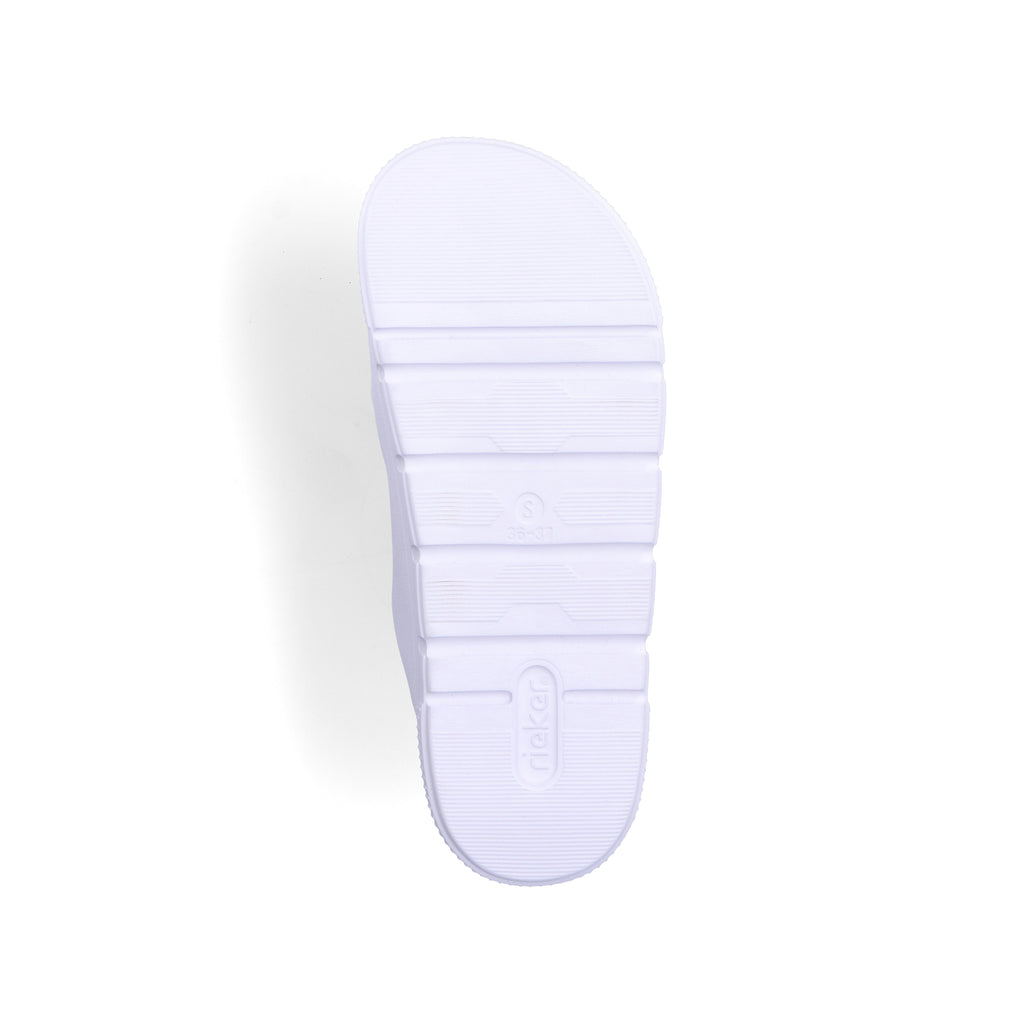 White Buckle Sandals for Women | Rieker P2180-80