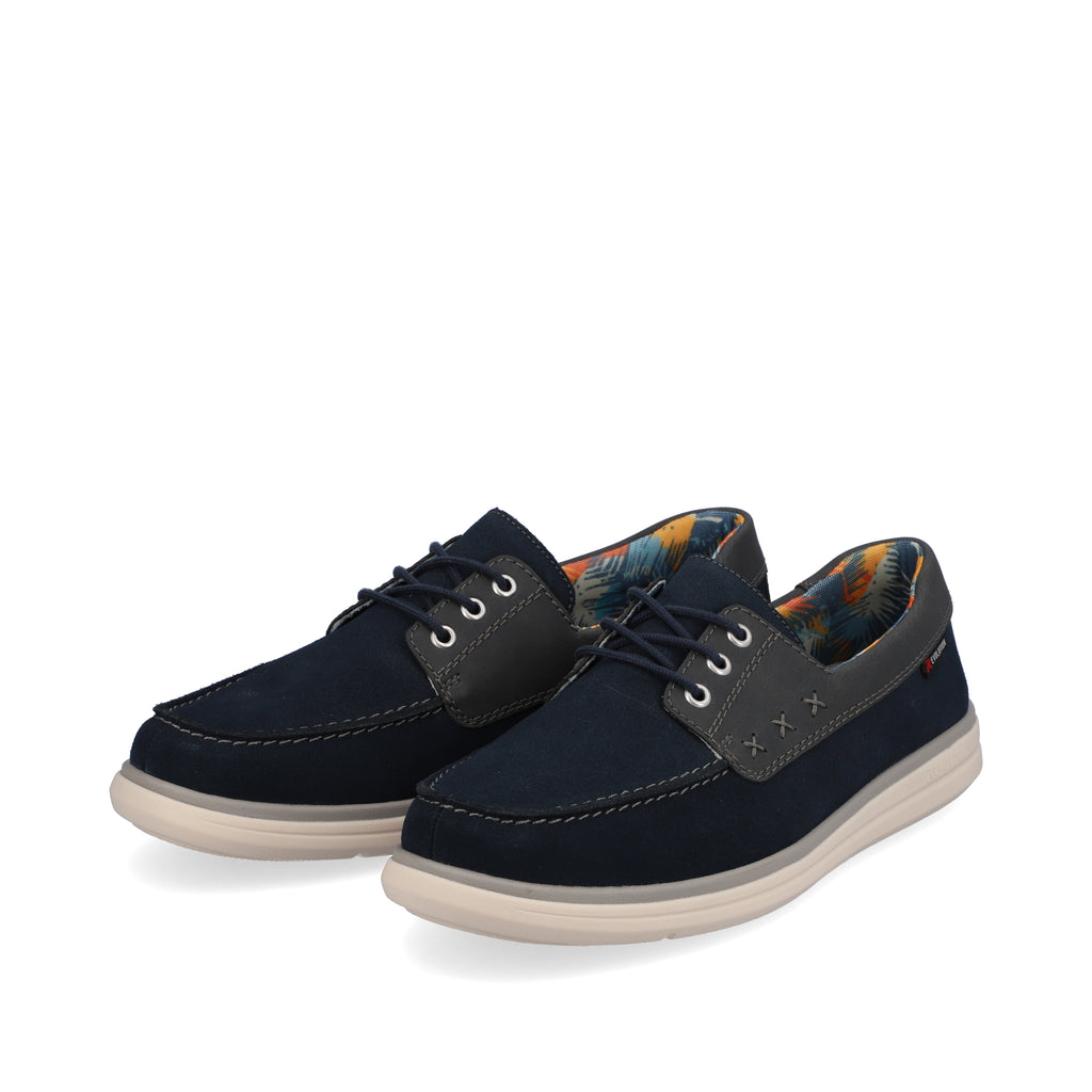 Blue Lace-Up Shoes for Men | Rieker Sport U0601-14