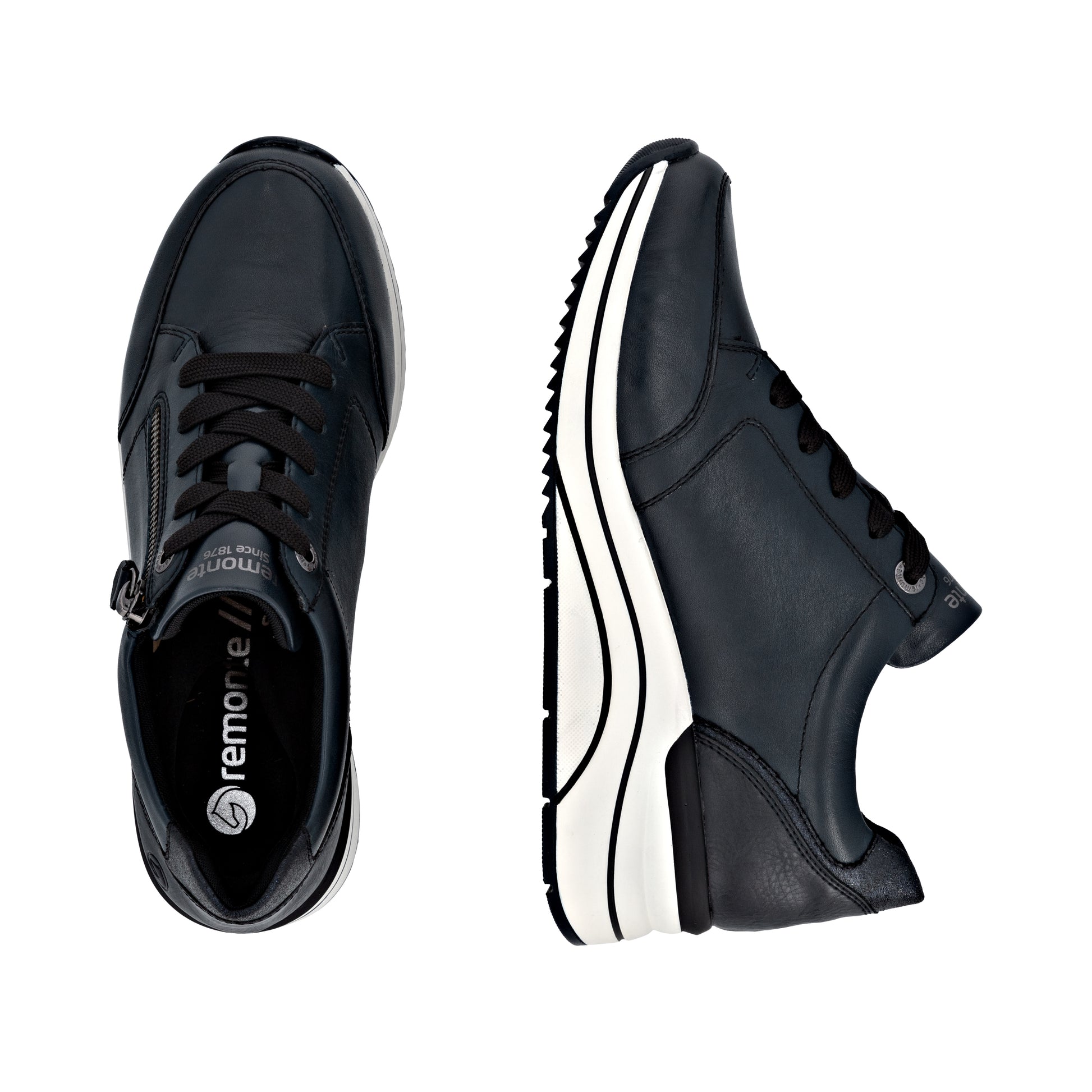 Blue Zip Shoes for Women | Remonte D0T03-15