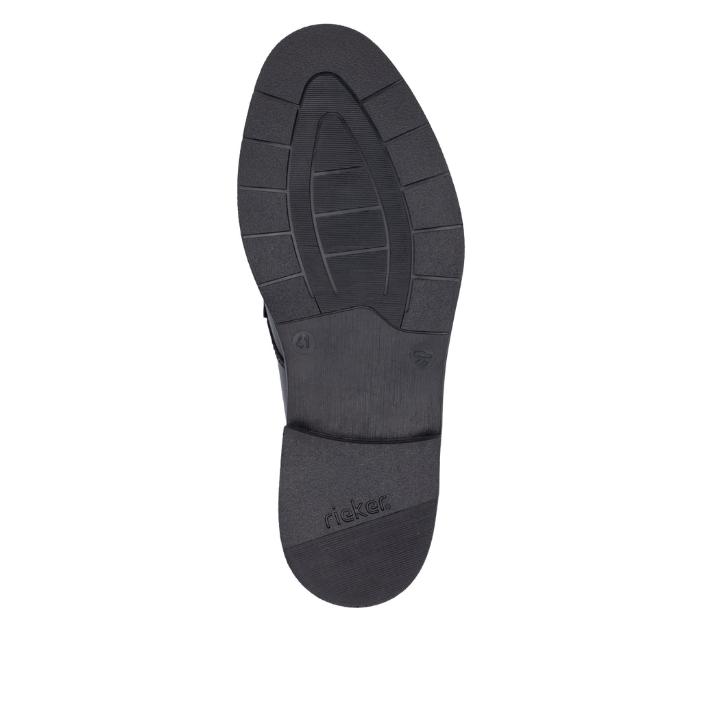 Black Elasticated Shoes for Men | Rieker 10353-00