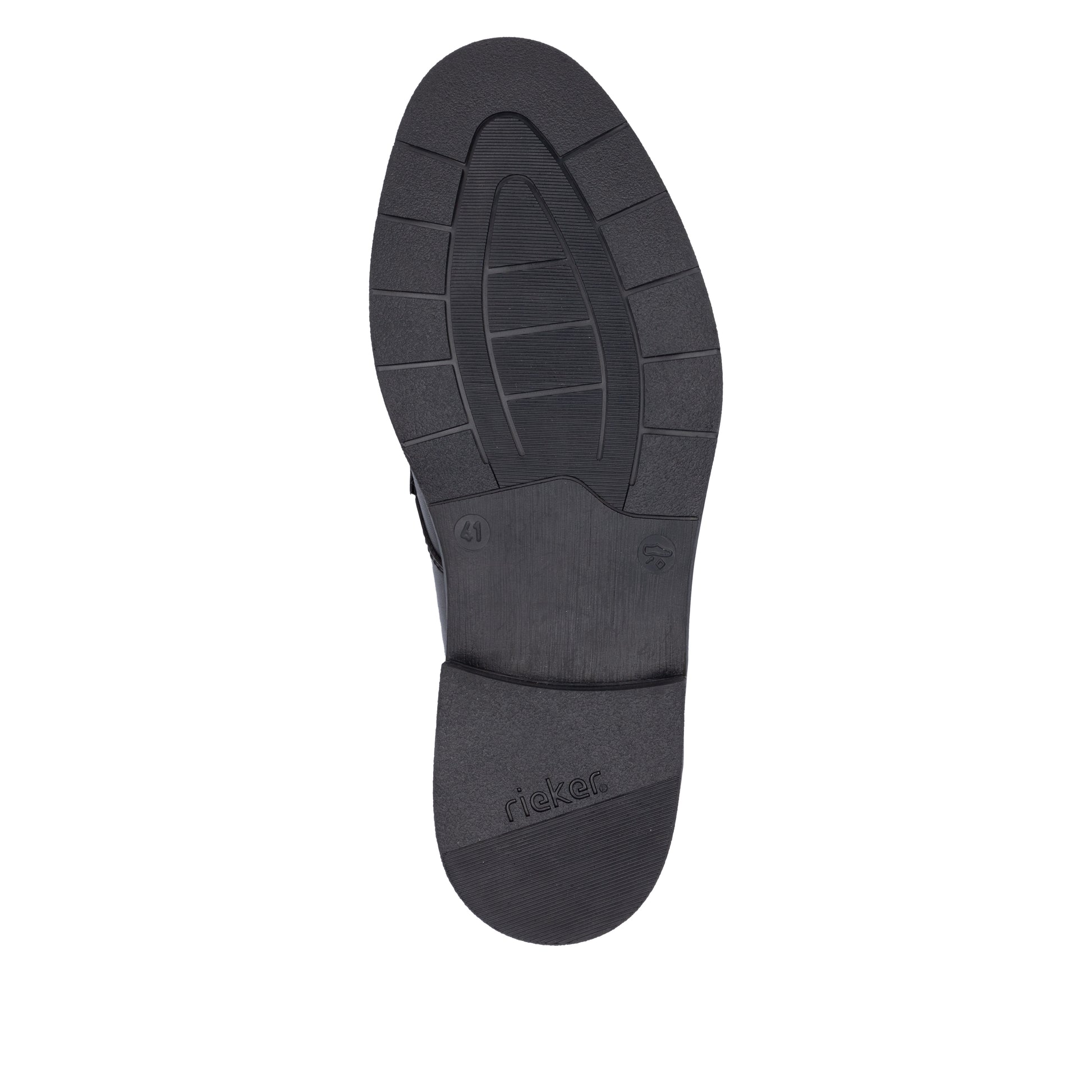 Black Elasticated Shoes for Men | Rieker 10353-00