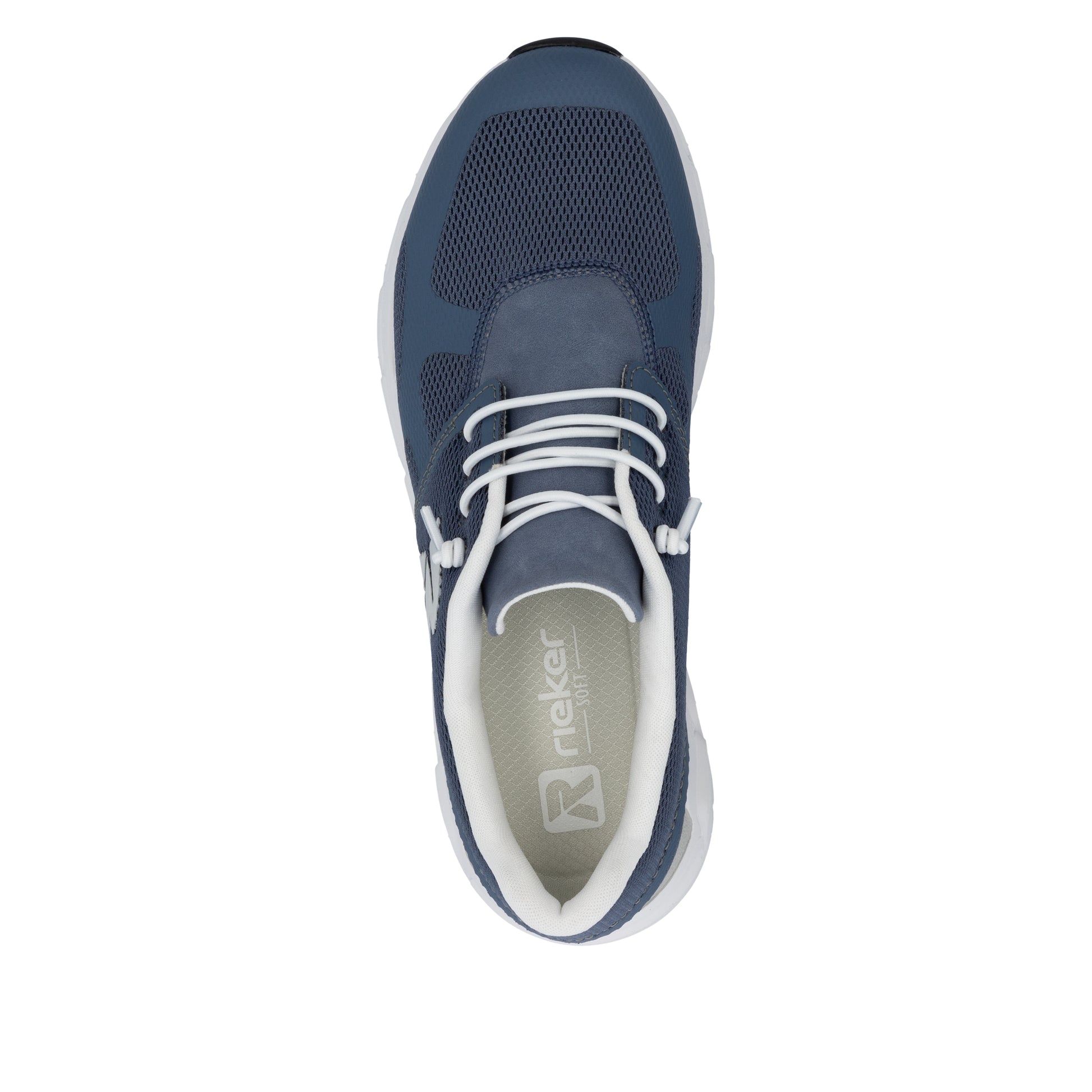 Blue Elasticated Shoes for Women | Rieker M9000-12