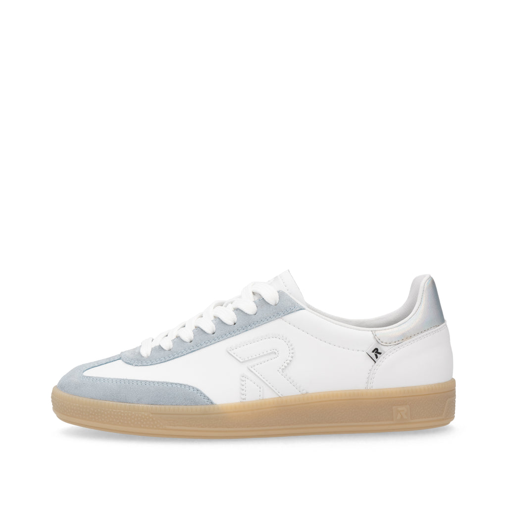 White Elasticated Shoes for Women | Rieker Sport W2200-84