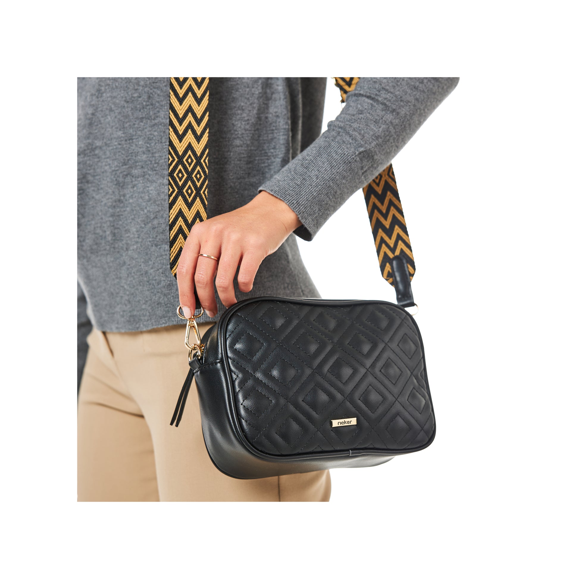 Black  Bags for Women | Rieker H1500-01