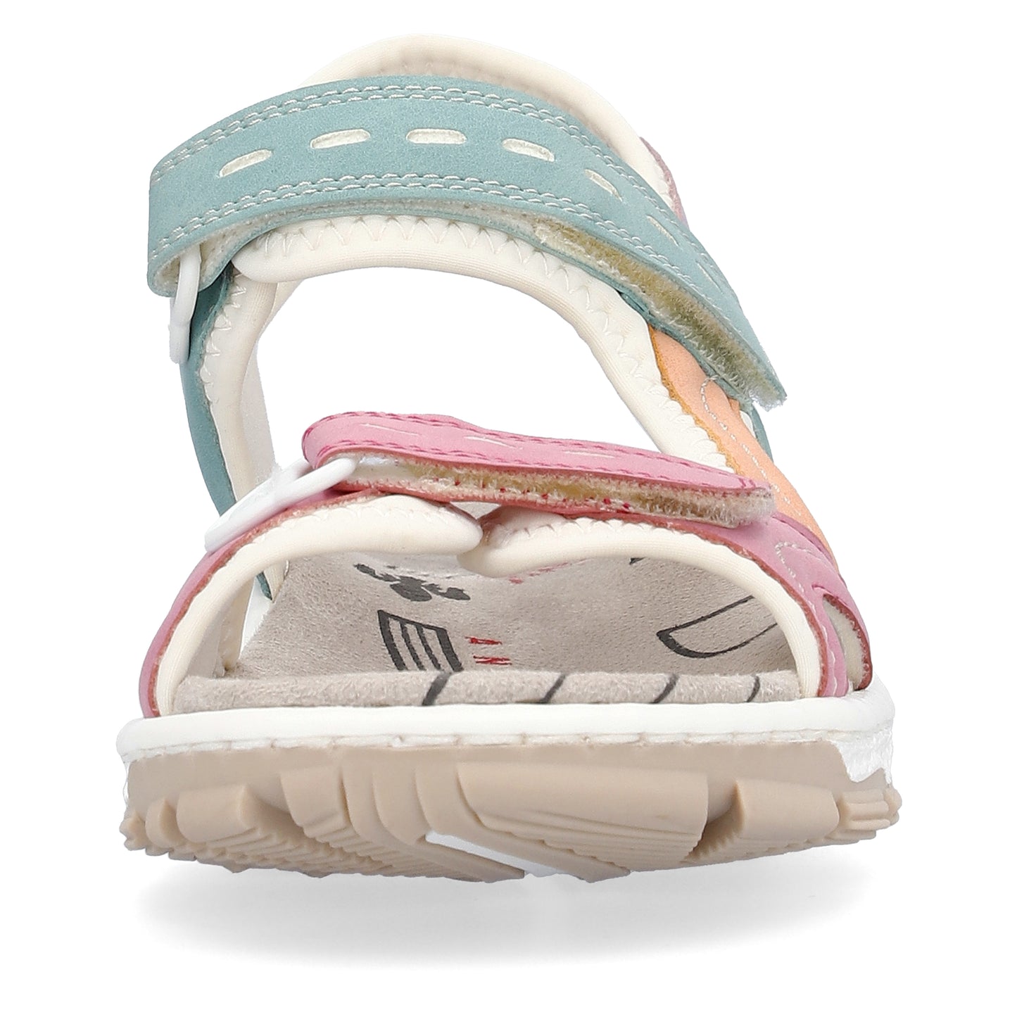 Rieker Women's Walking Sandal - Multi | 68866-92
