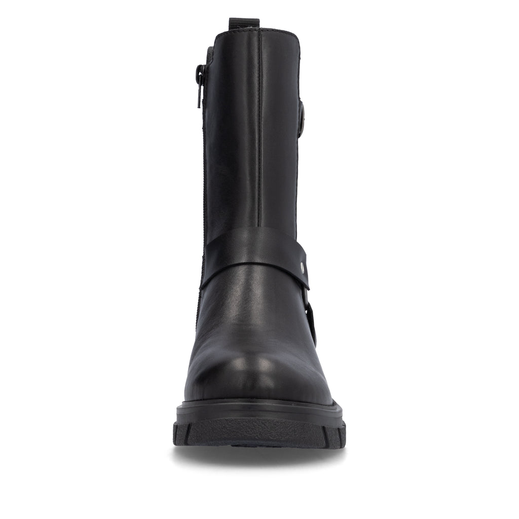 Black Zip Boots for Women | Rieker Z9177-00