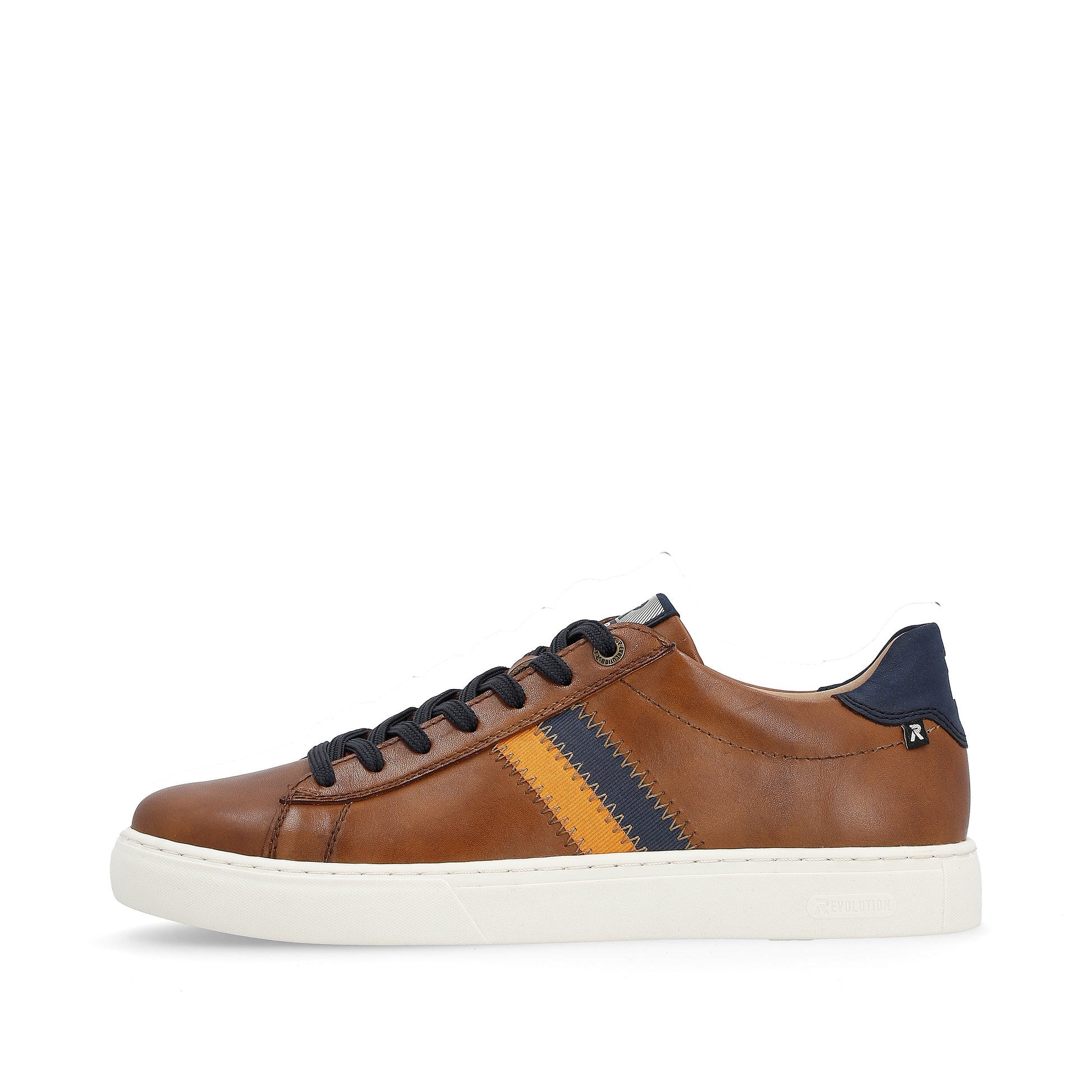 Brown Elasticated Shoes for Men | Rieker U0705-24