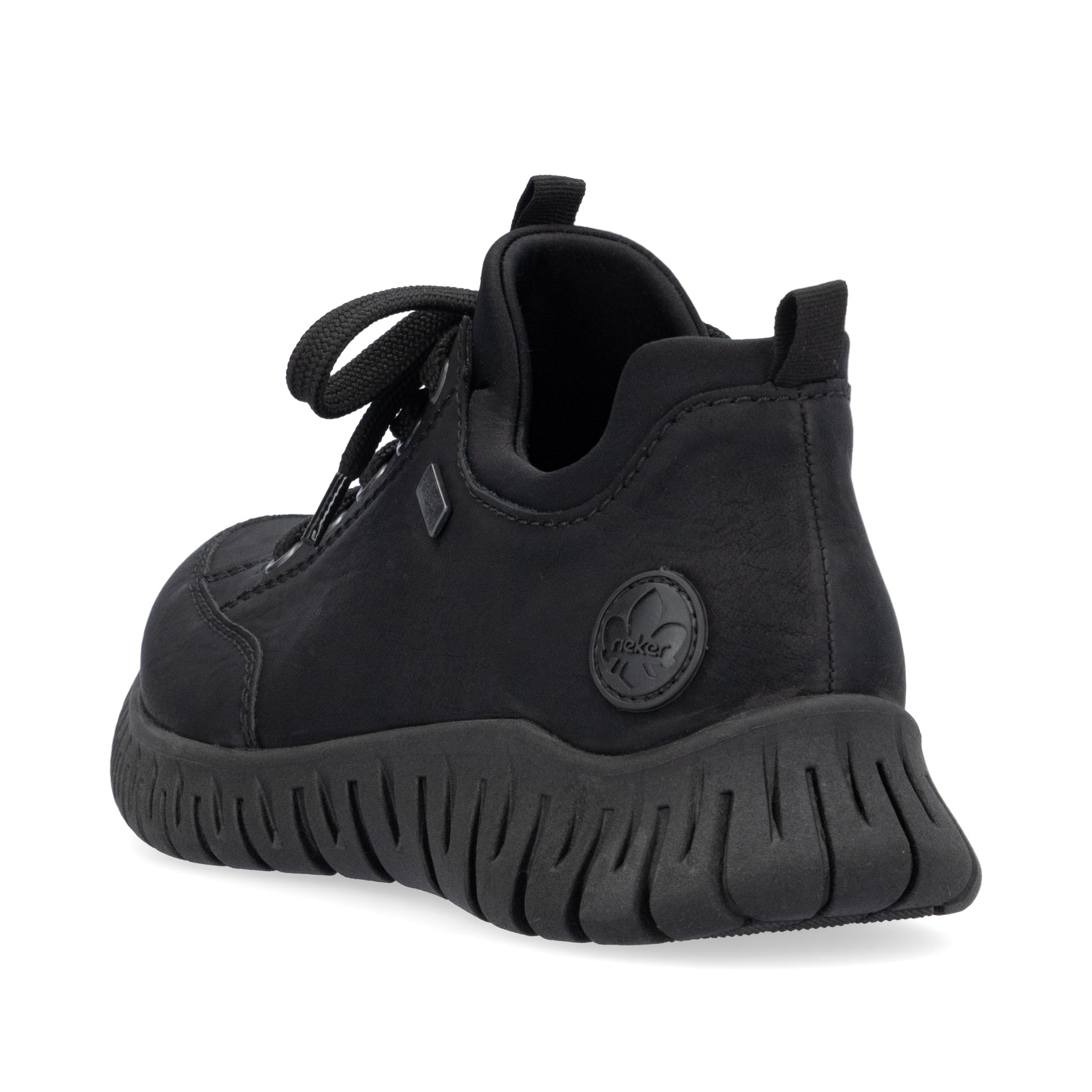 Black Elasticated Shoes for Women | Rieker M5352-00