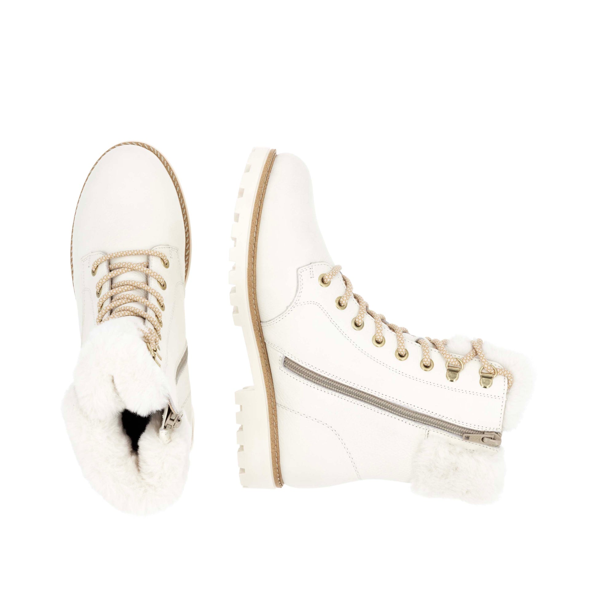White Zip Boots for Women | Remonte D8481-80