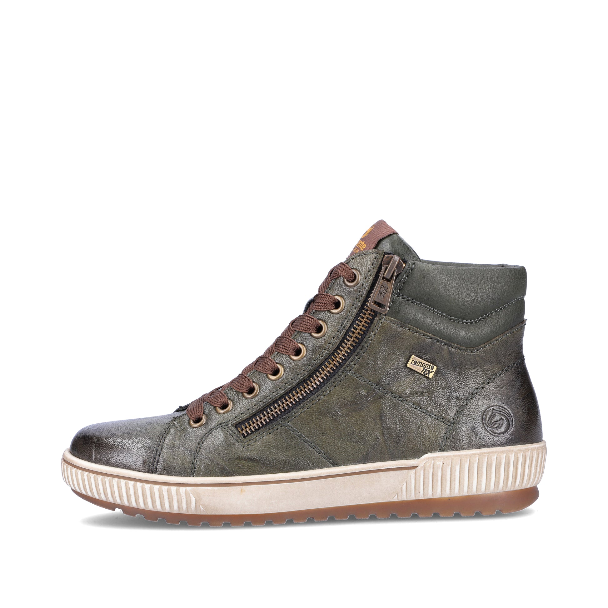 Green Zip Boots for Women | Remonte D0772-52