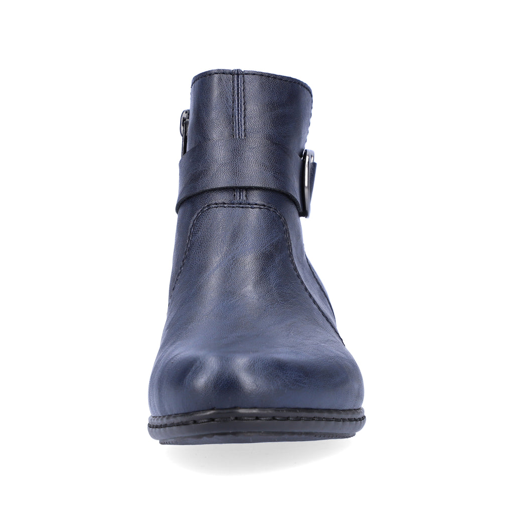 Blue Zip Boots for Women | Rieker Y0775-14