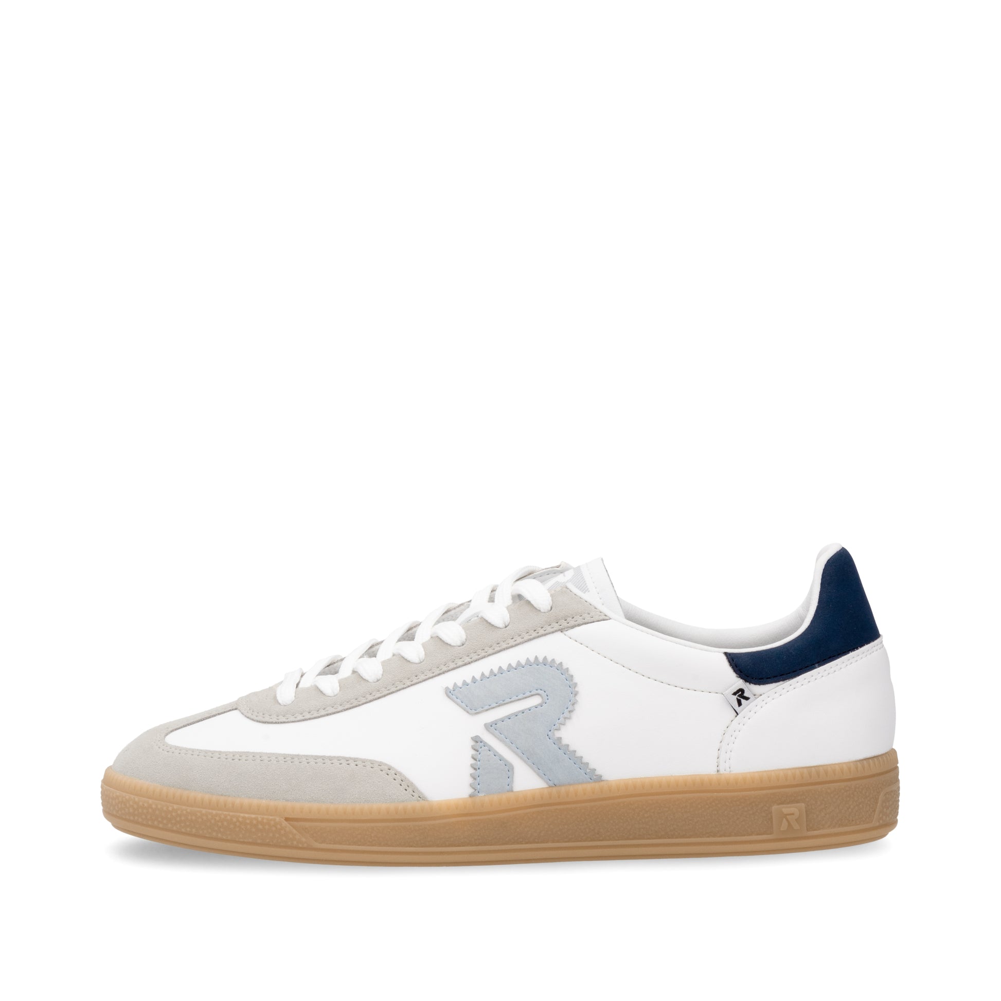 White Elasticated Shoes for Men | Rieker U2200-82