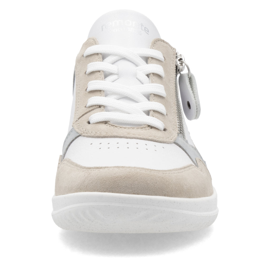 White Zip Shoes for Women | Remonte D1E06-81
