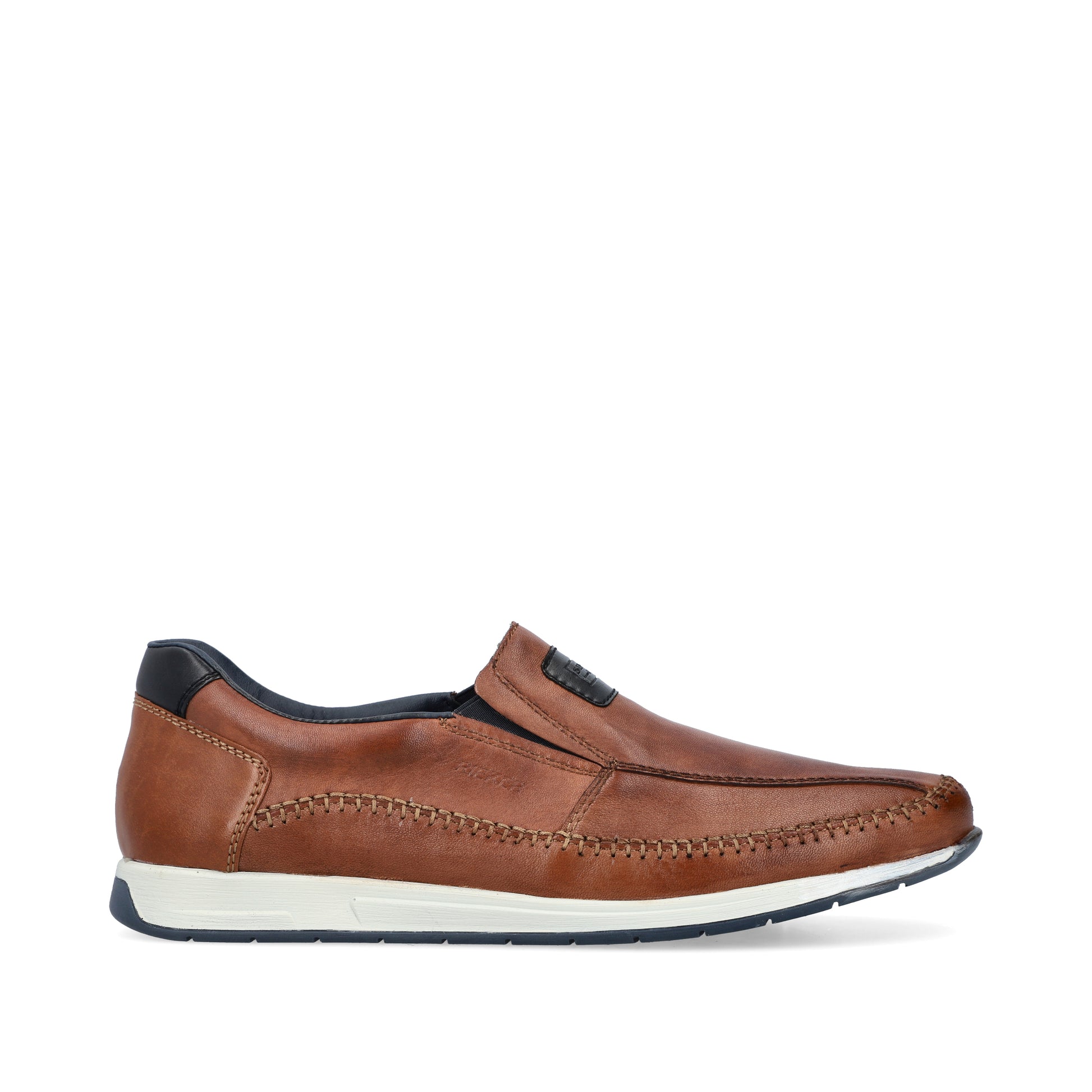 Brown Elasticated Shoes for Men | Rieker 11962-25