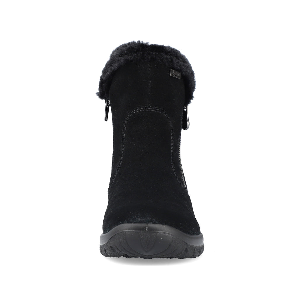 Black Zip Boots for Women | Rieker L7162-00