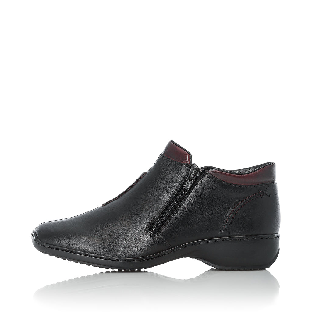 Black Zip Boots for Women | Rieker L3882-00