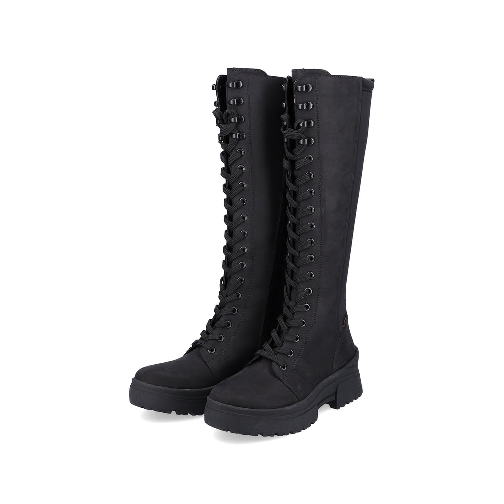 Black Zip Boots for Women | Rieker Sport W0390-00