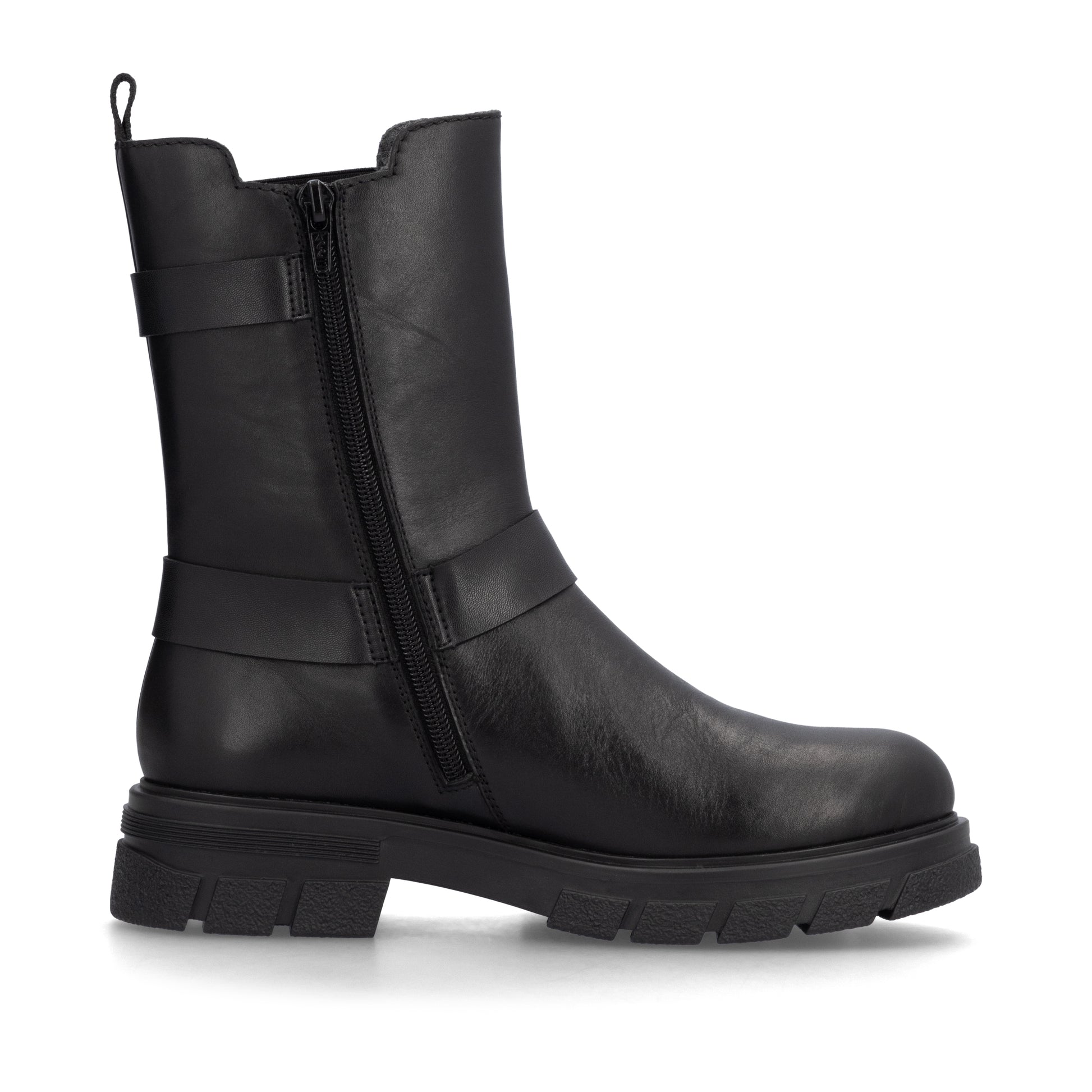 Black Zip Boots for Women | Rieker Z9177-00