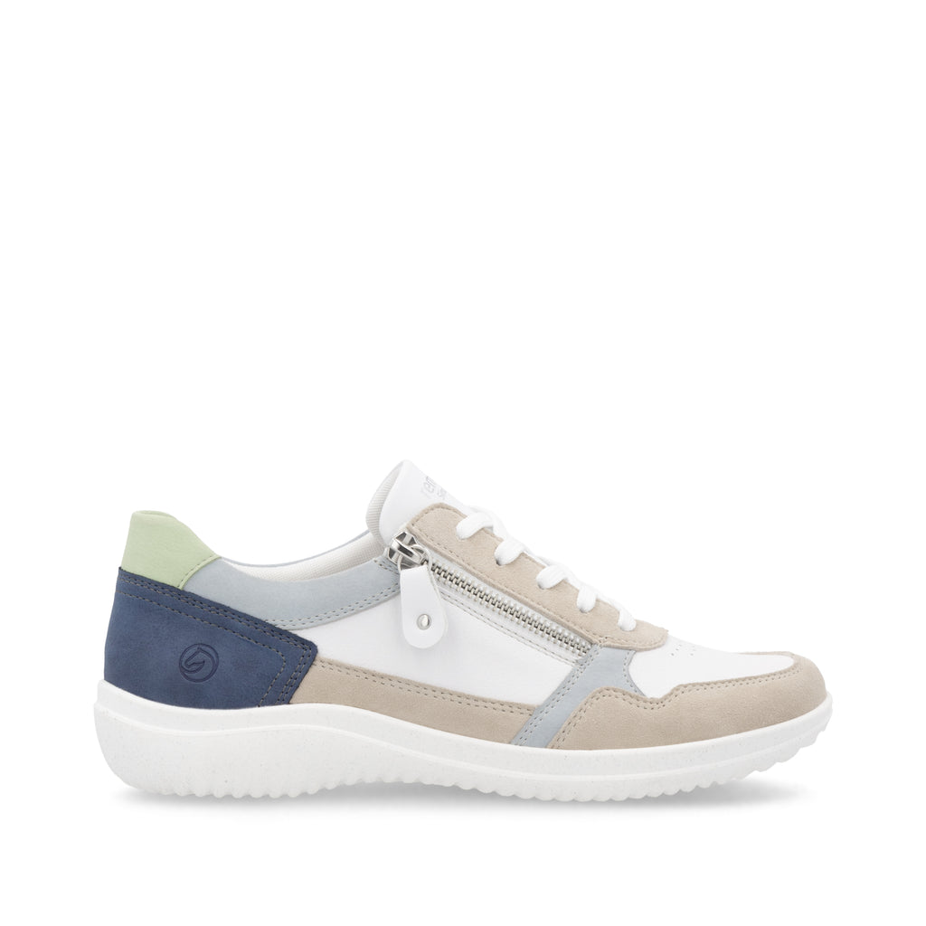 White Zip Shoes for Women | Remonte D1E06-81