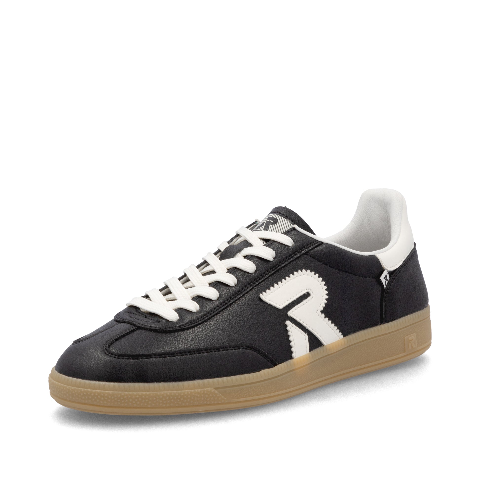 Black Elasticated Shoes for Men | Rieker U2200-00