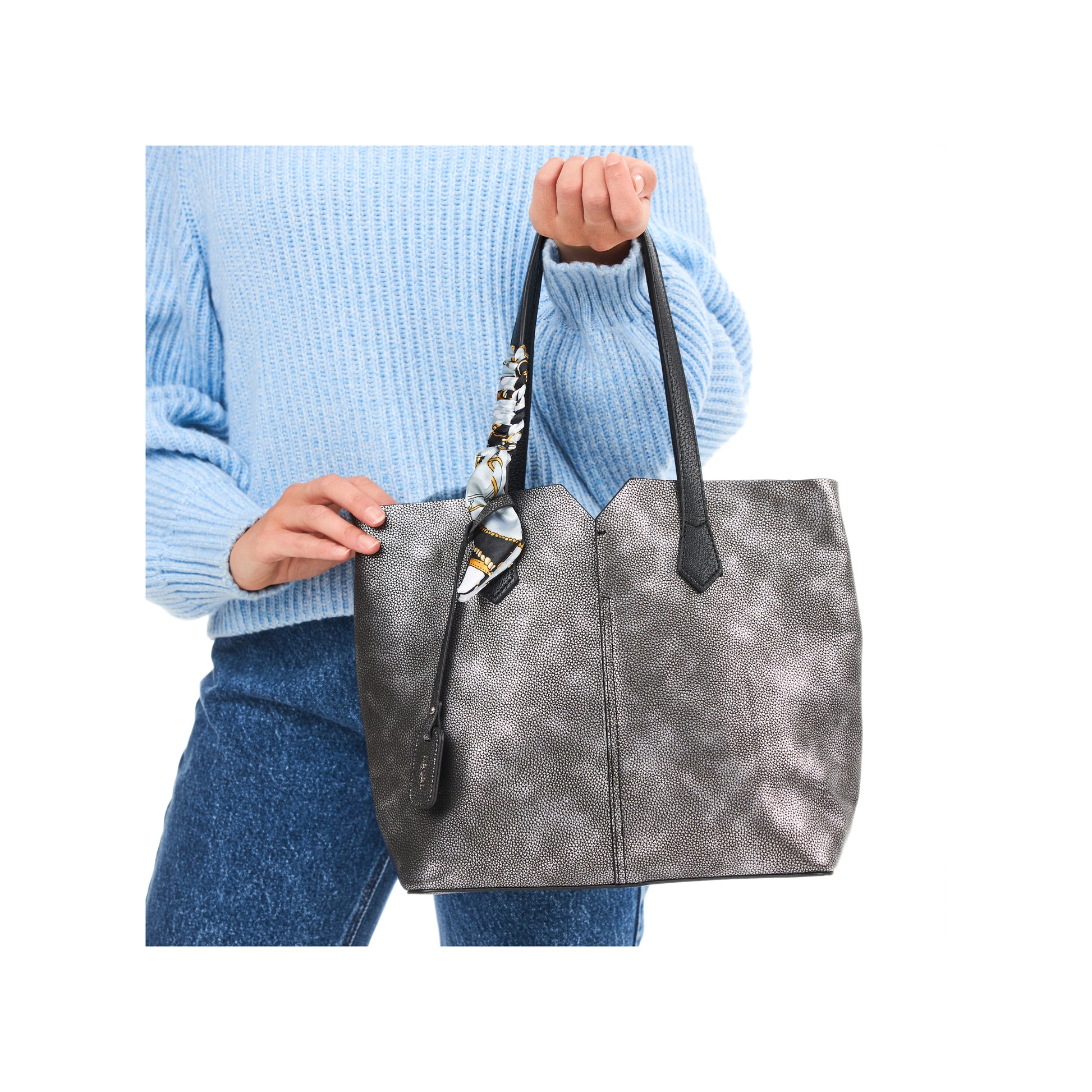 Silver/Platinum  Bags for Women | Rieker H1006-42