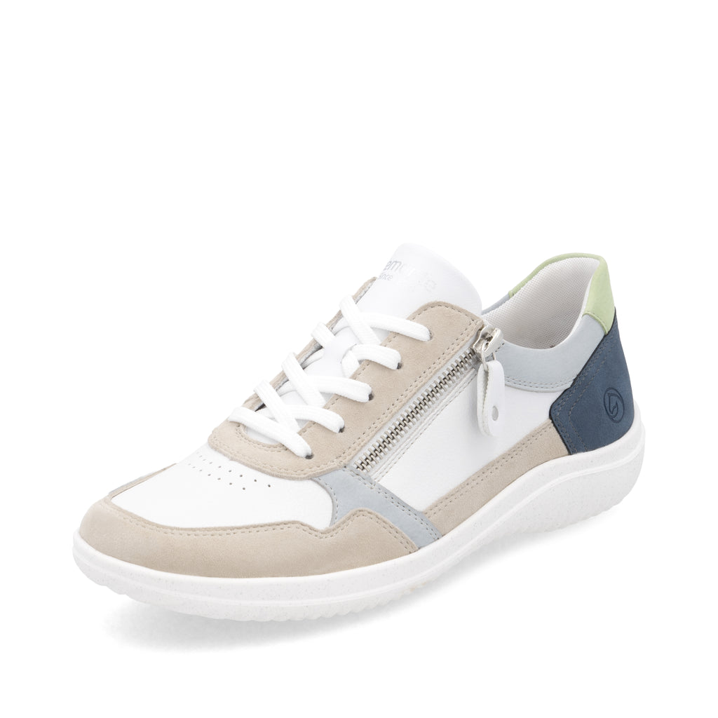 White Zip Shoes for Women | Remonte D1E06-81