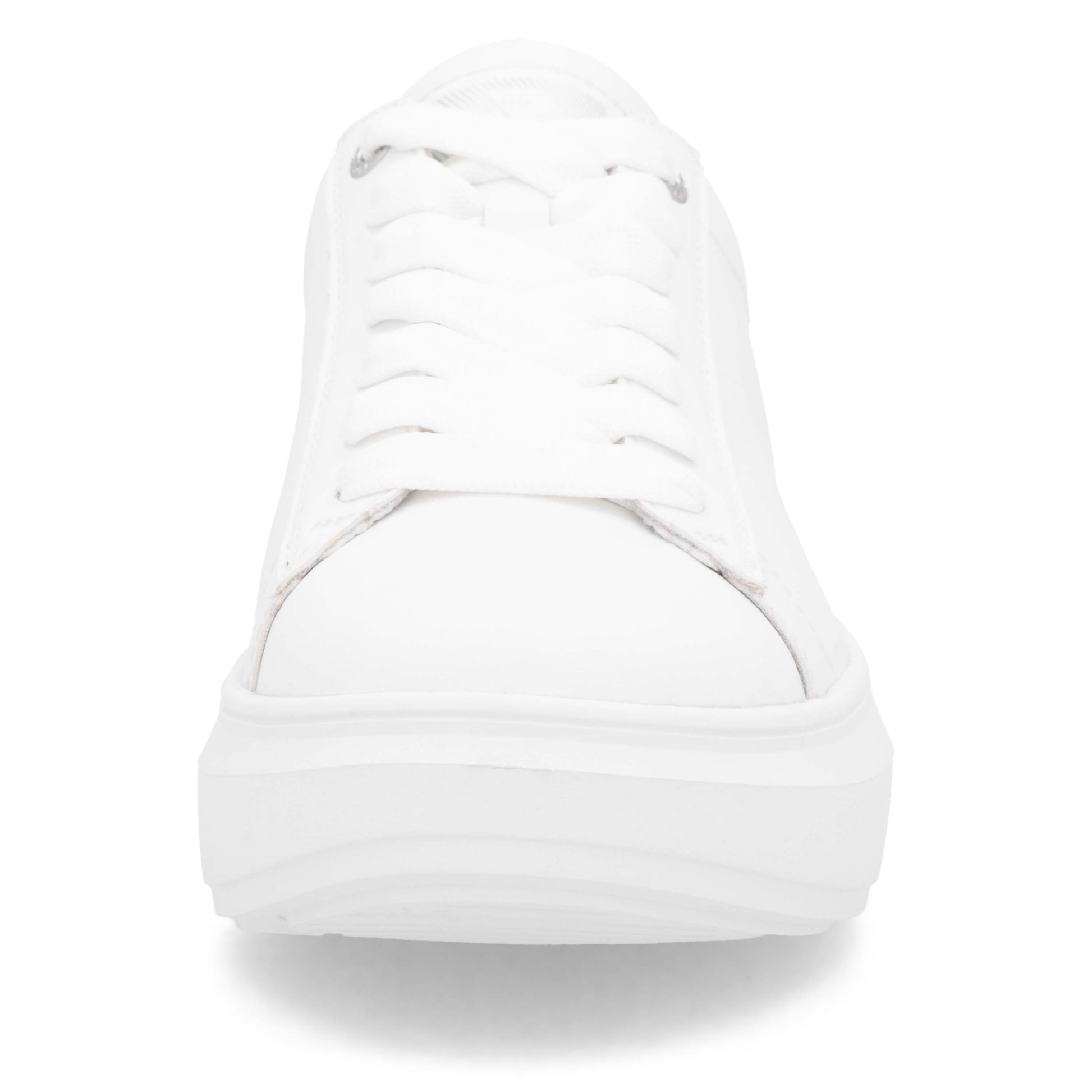White Elasticated Shoes for Women | Rieker W1201-80