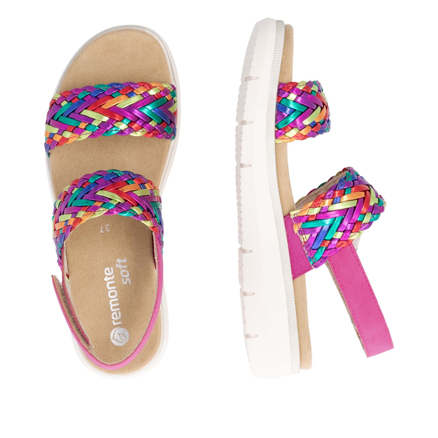 remonte Woman's Sandals - Multi-Coloured | D2K52-90