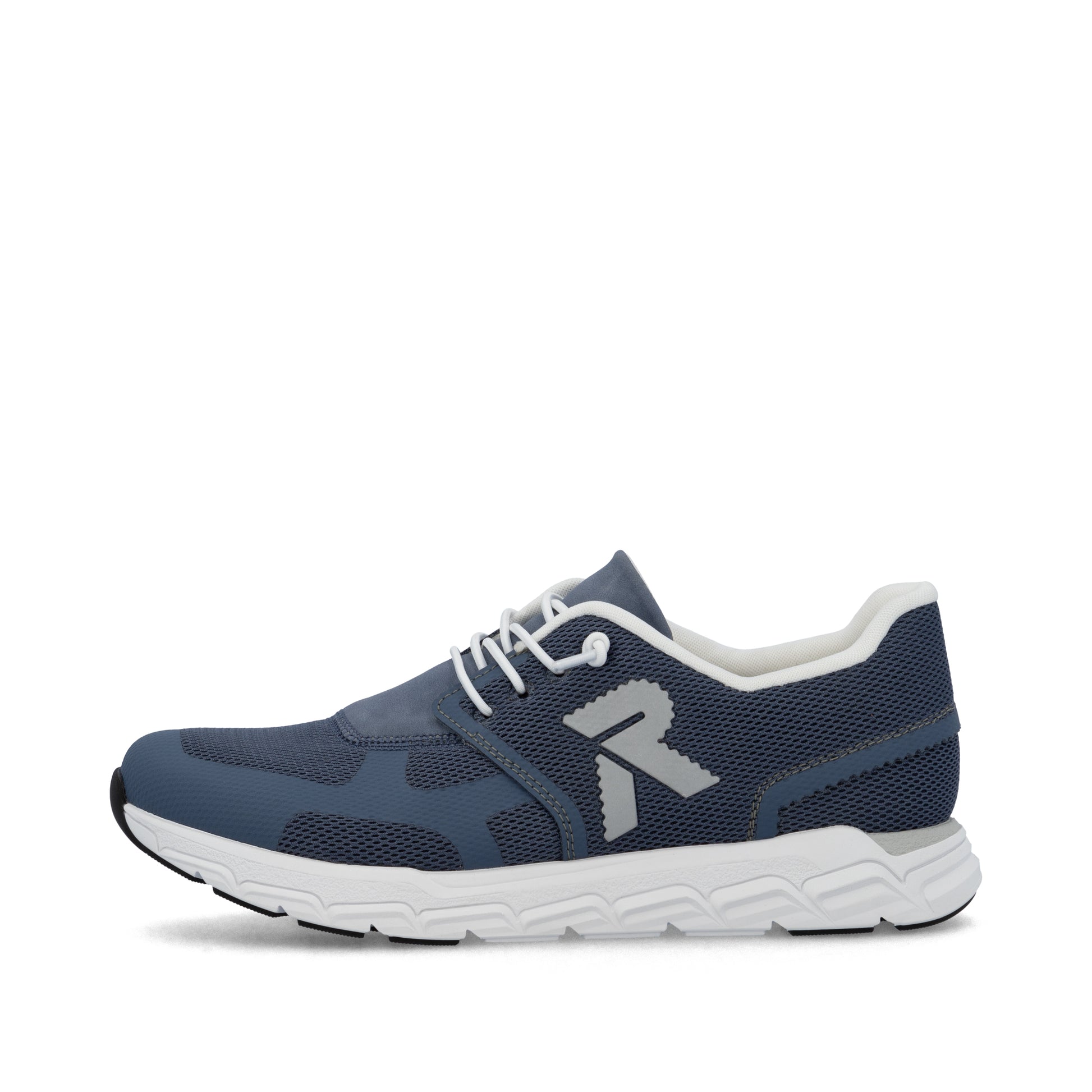 Blue Elasticated Shoes for Women | Rieker M9000-12