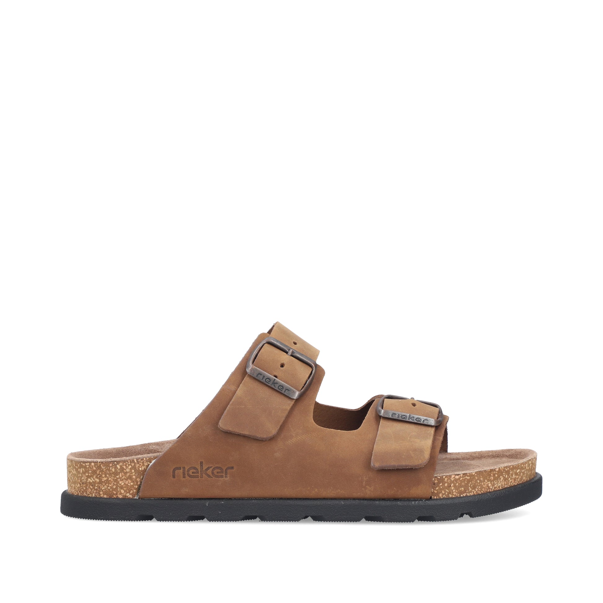 Brown Buckle Sandals for Men | Rieker 21190-26